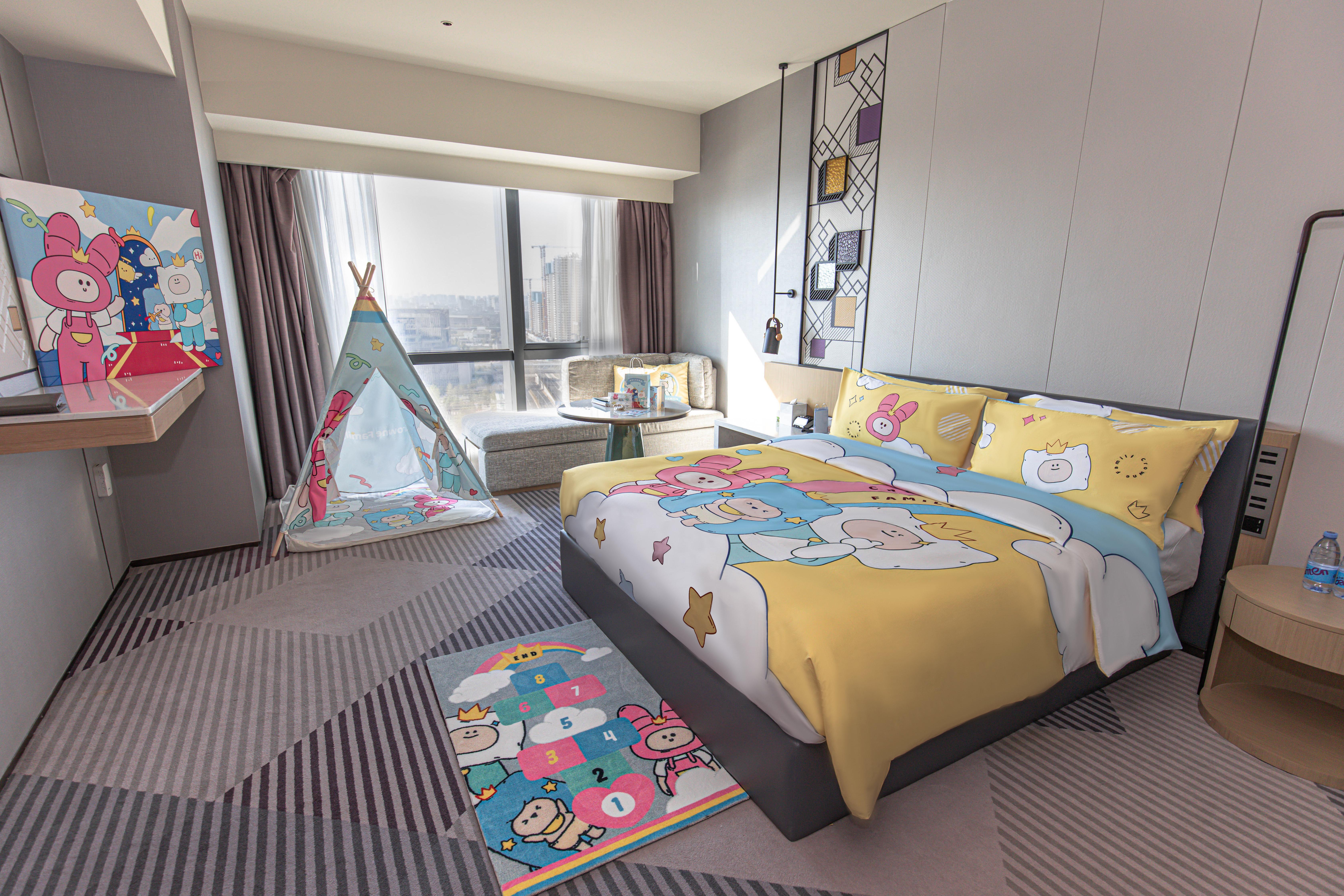 Double King Size Bed