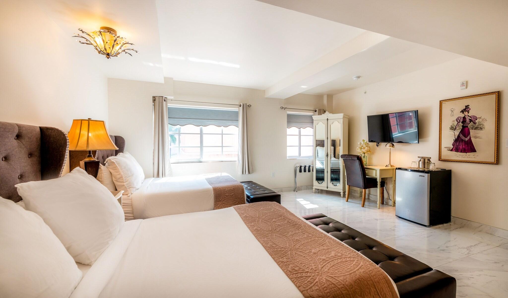 Double Two Queen Beds