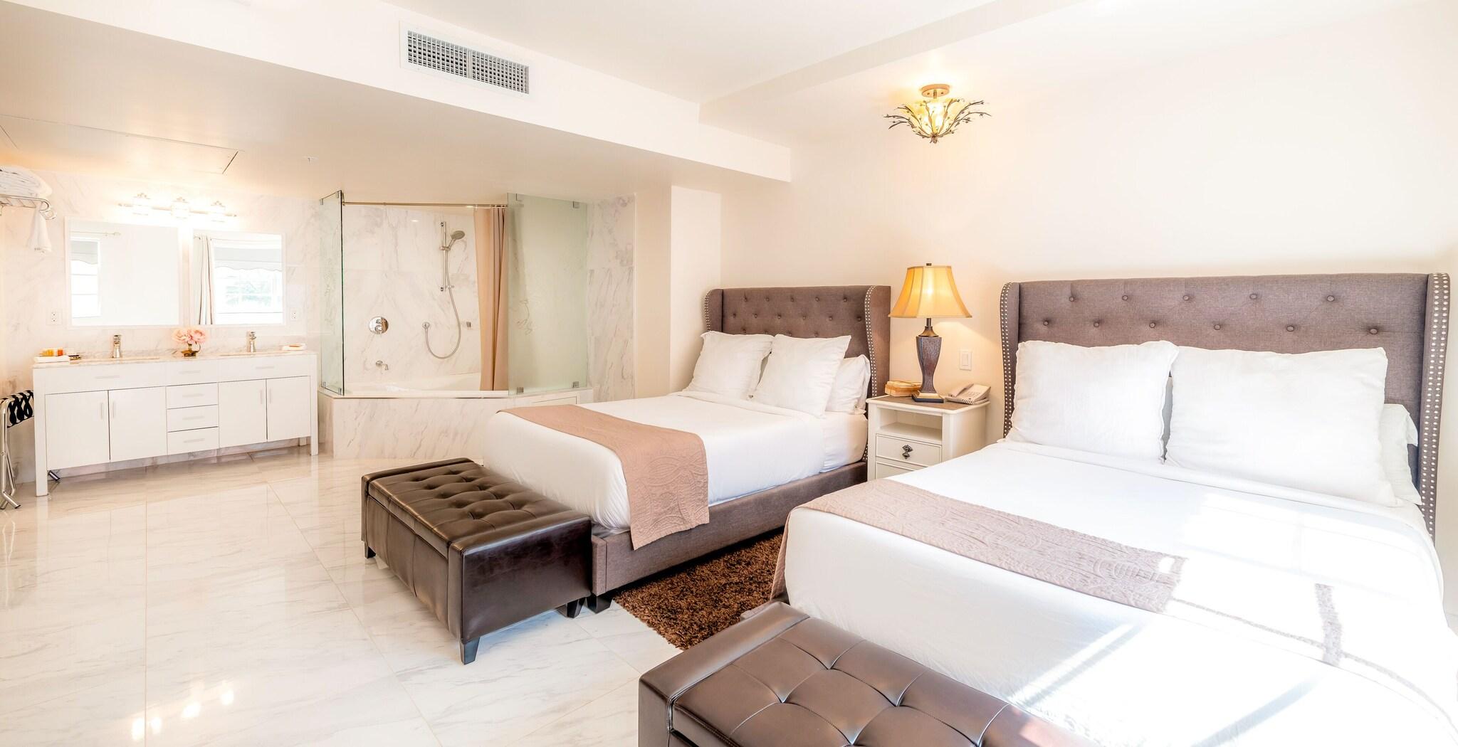 Double Two Queen Beds