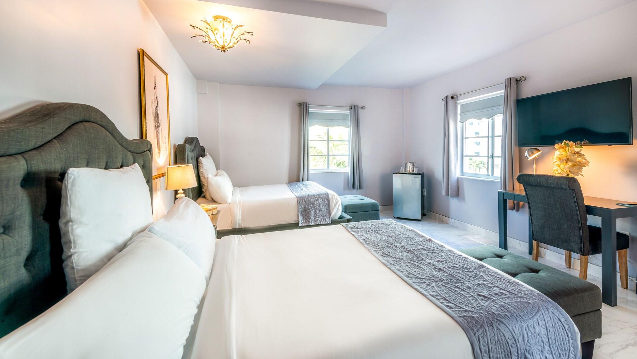 Double Two Queen Beds