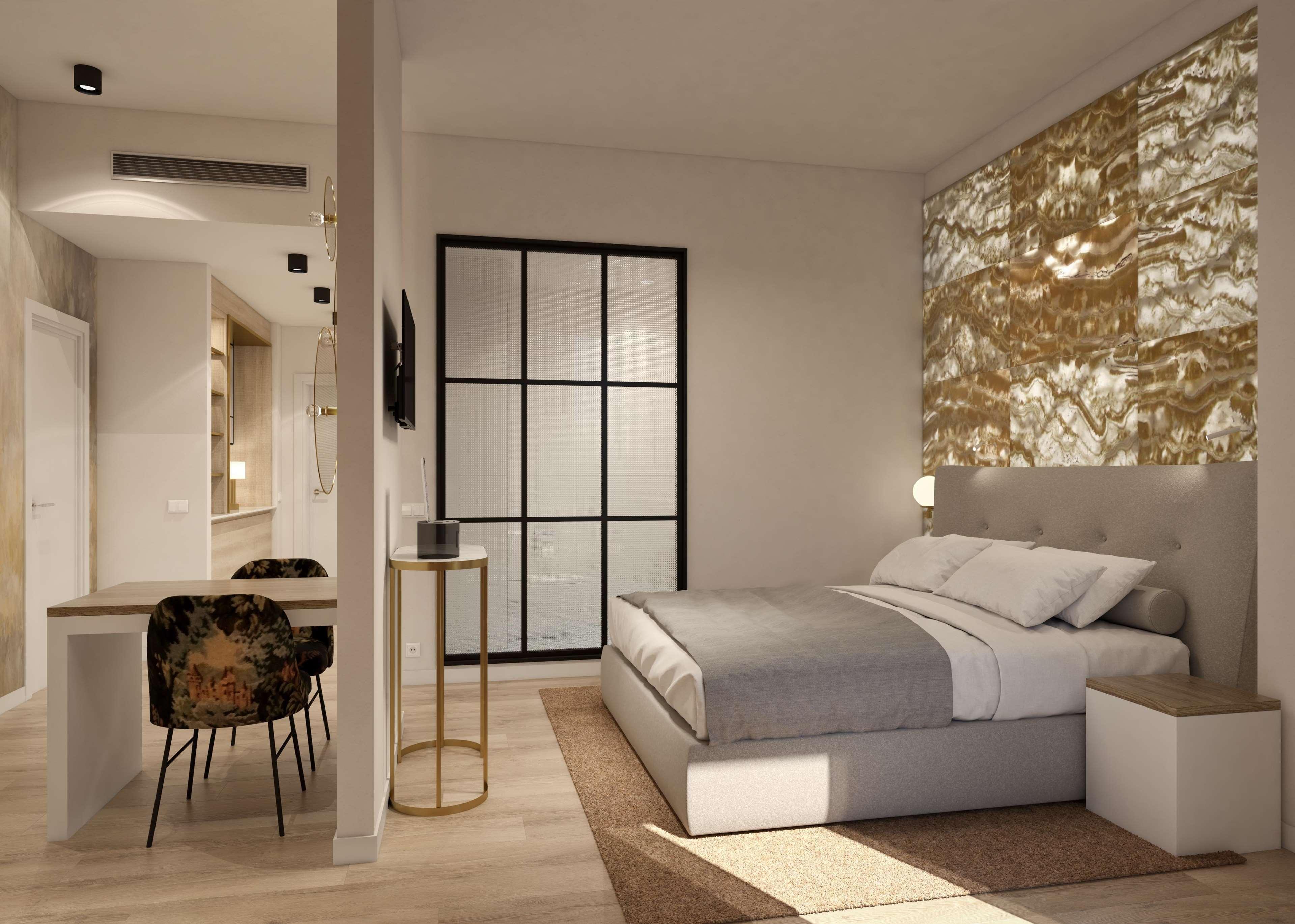 Double Guest Room King Bed