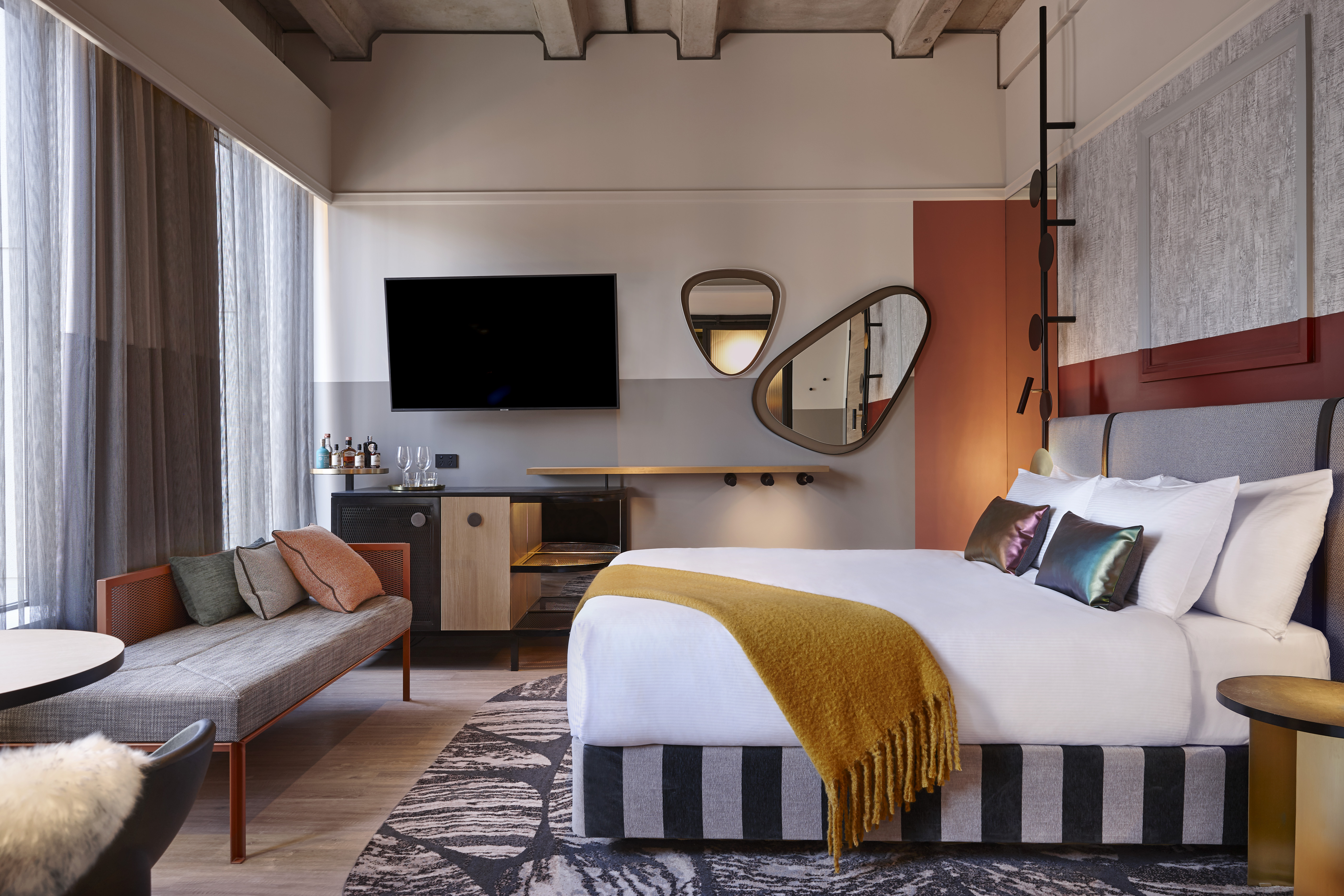 Double King Size Bed