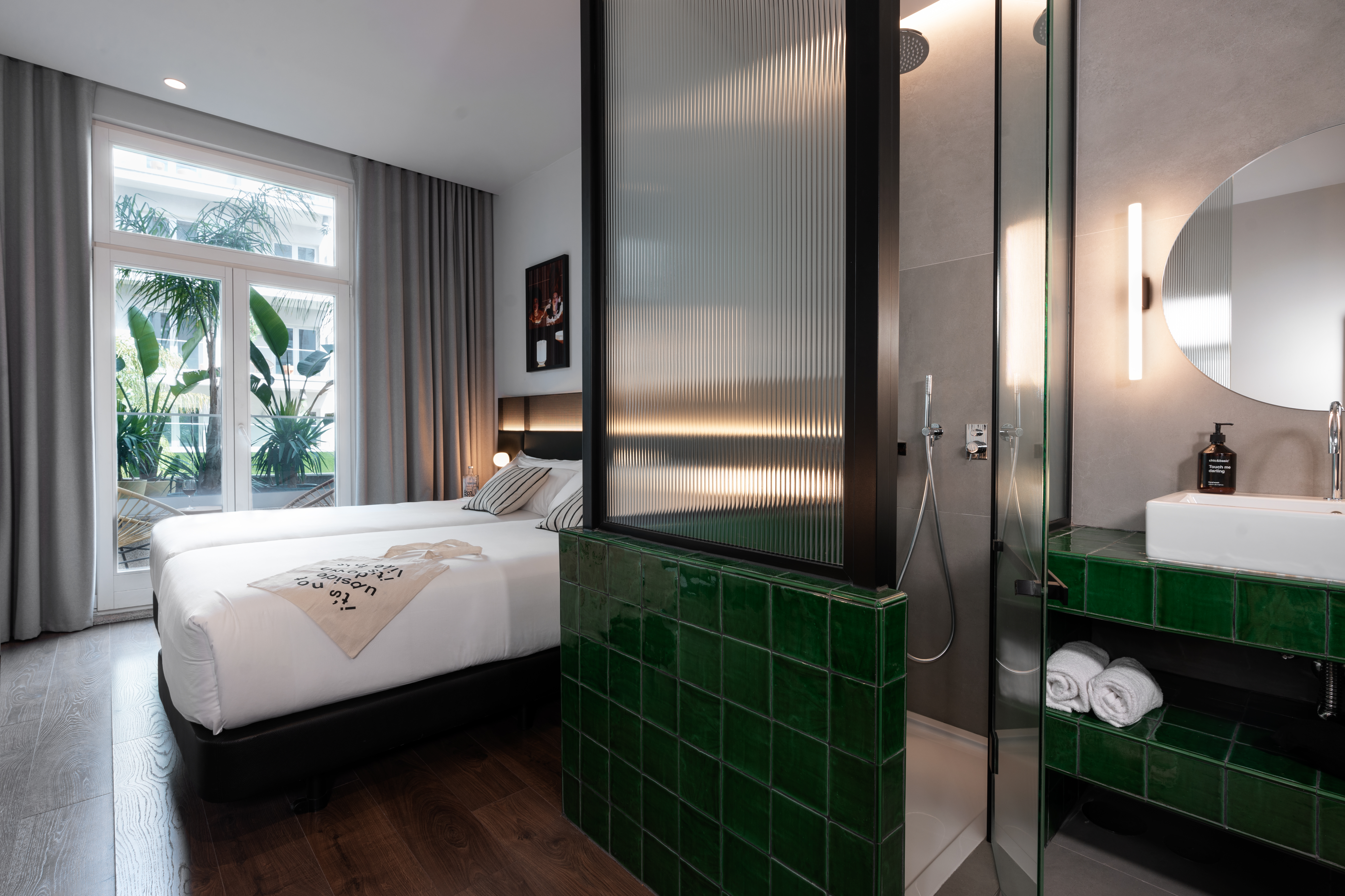 Double or Twin Garden View with Balcony