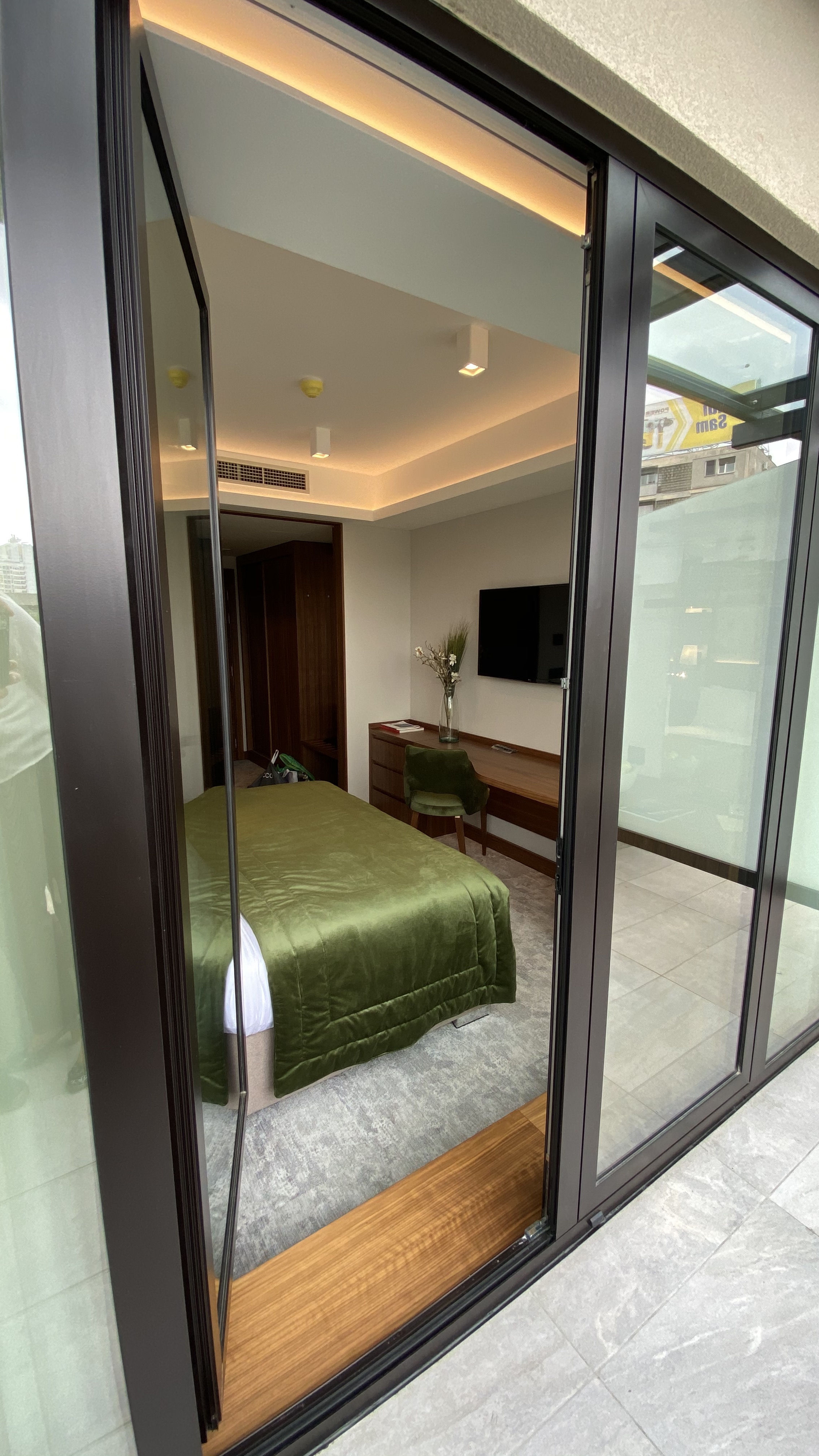 Double Single with Balcony