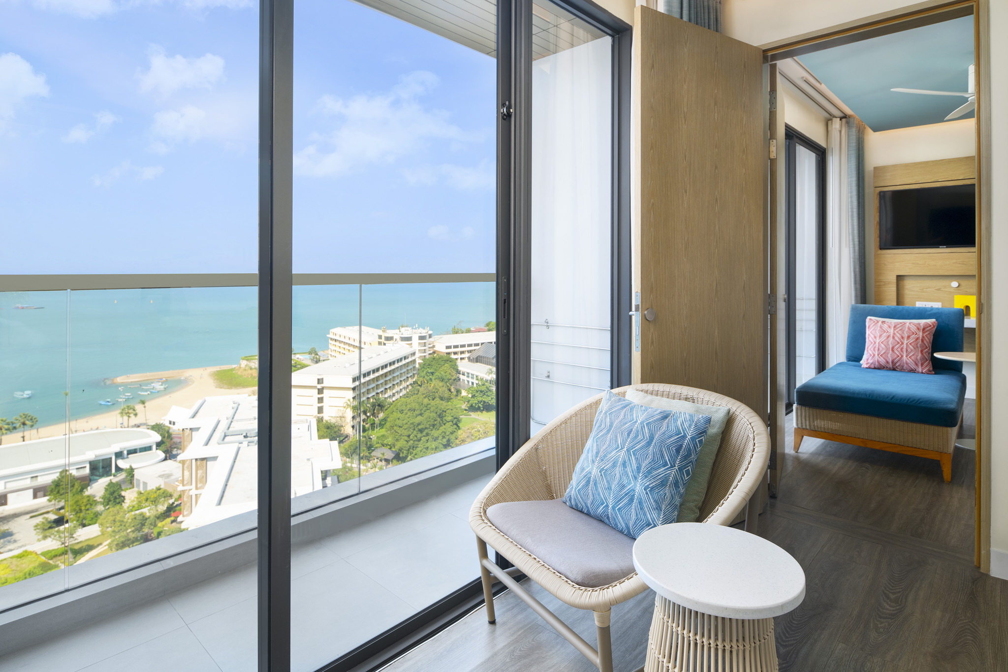 Double or Twin Ocean View Two Bedrooms