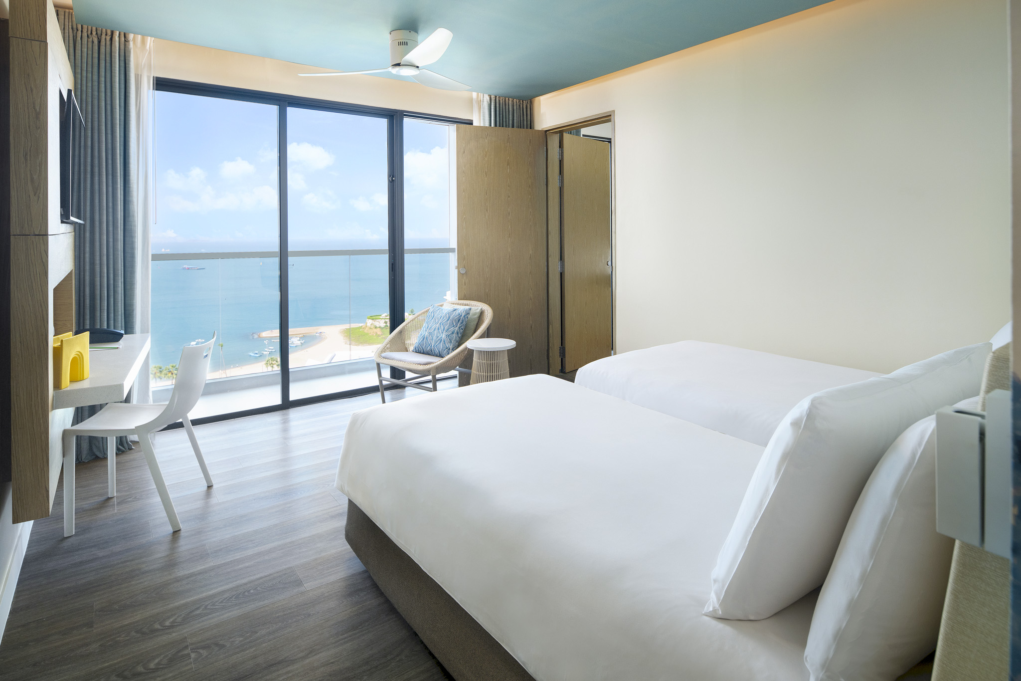 Double or Twin Ocean View Two Bedrooms