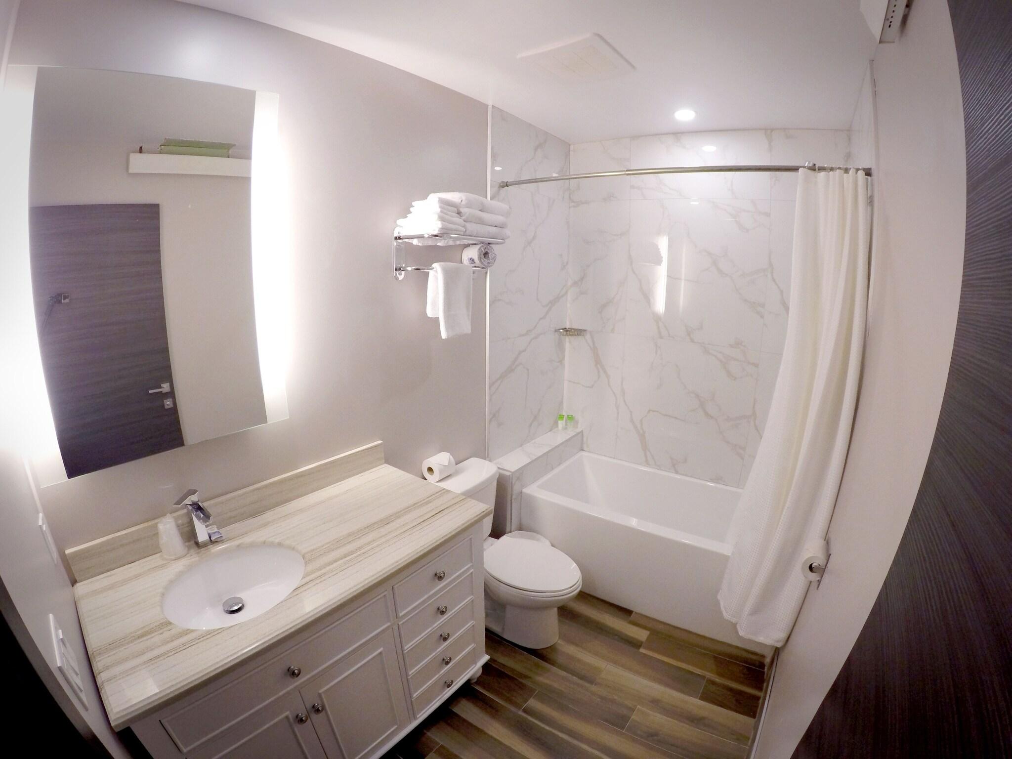 Bed in Dormitory with Shared Bathroom