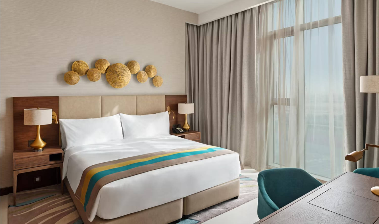 Double City View King Bed