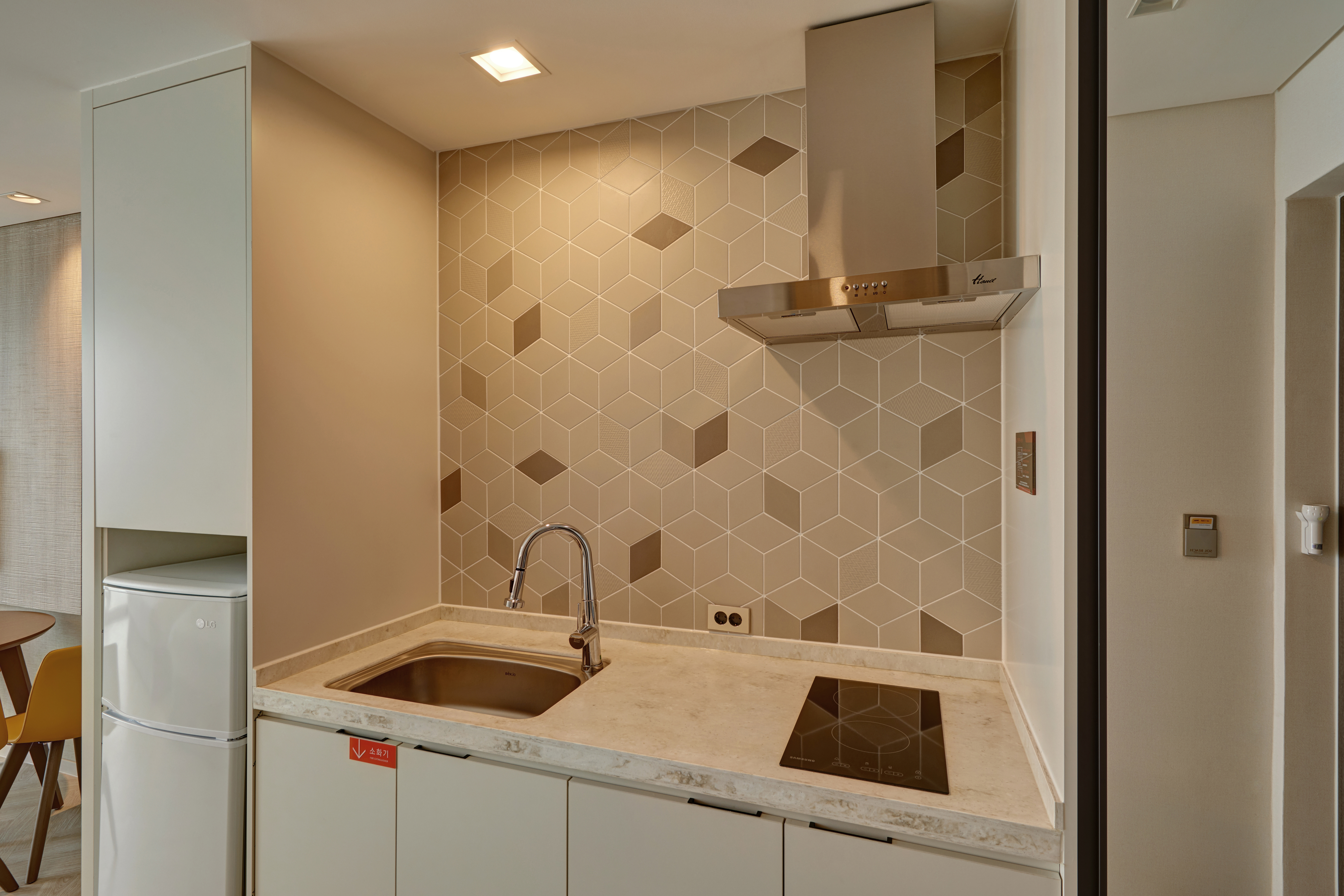 Family Room with Kitchenette