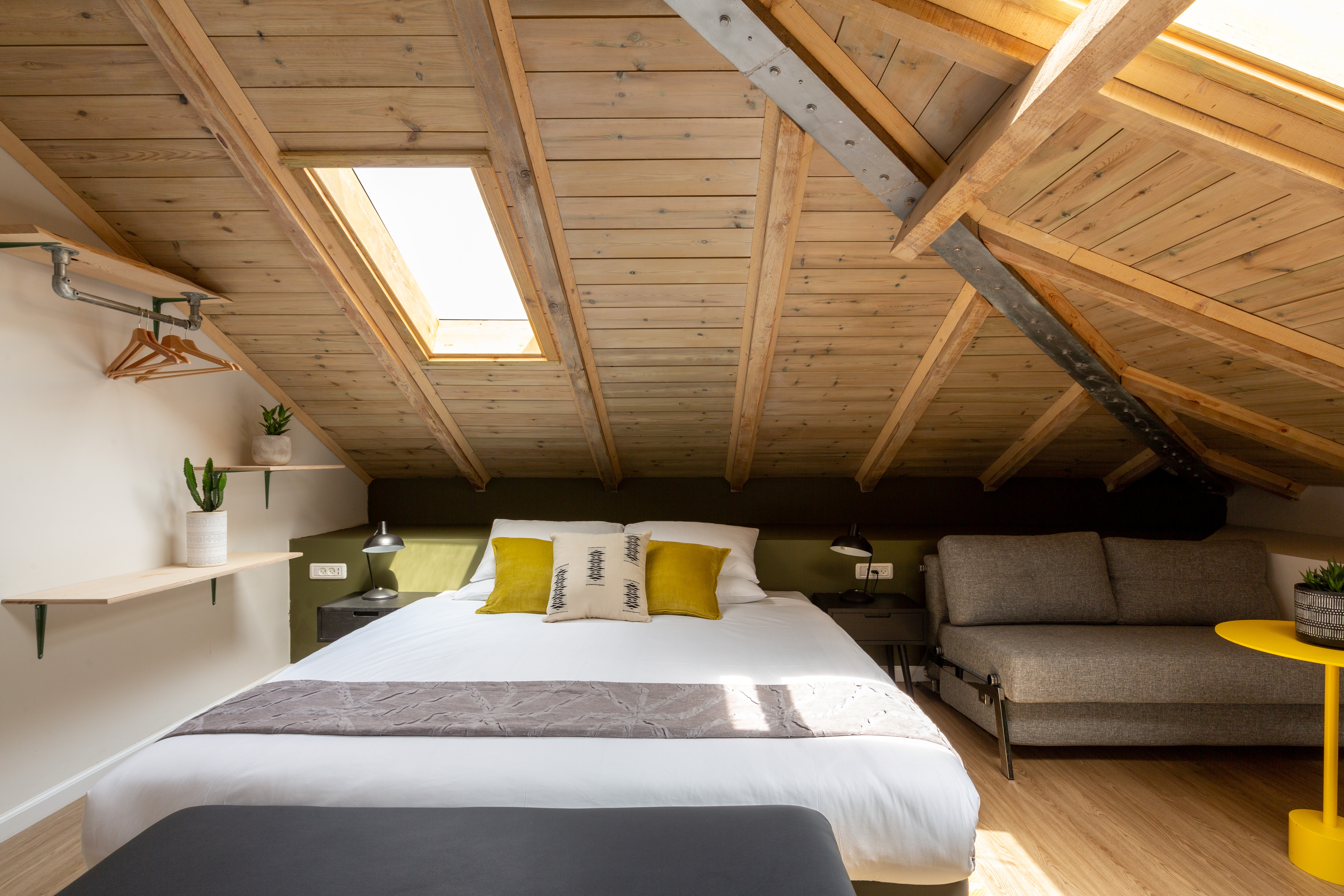 Family Room with Shared Bathroom