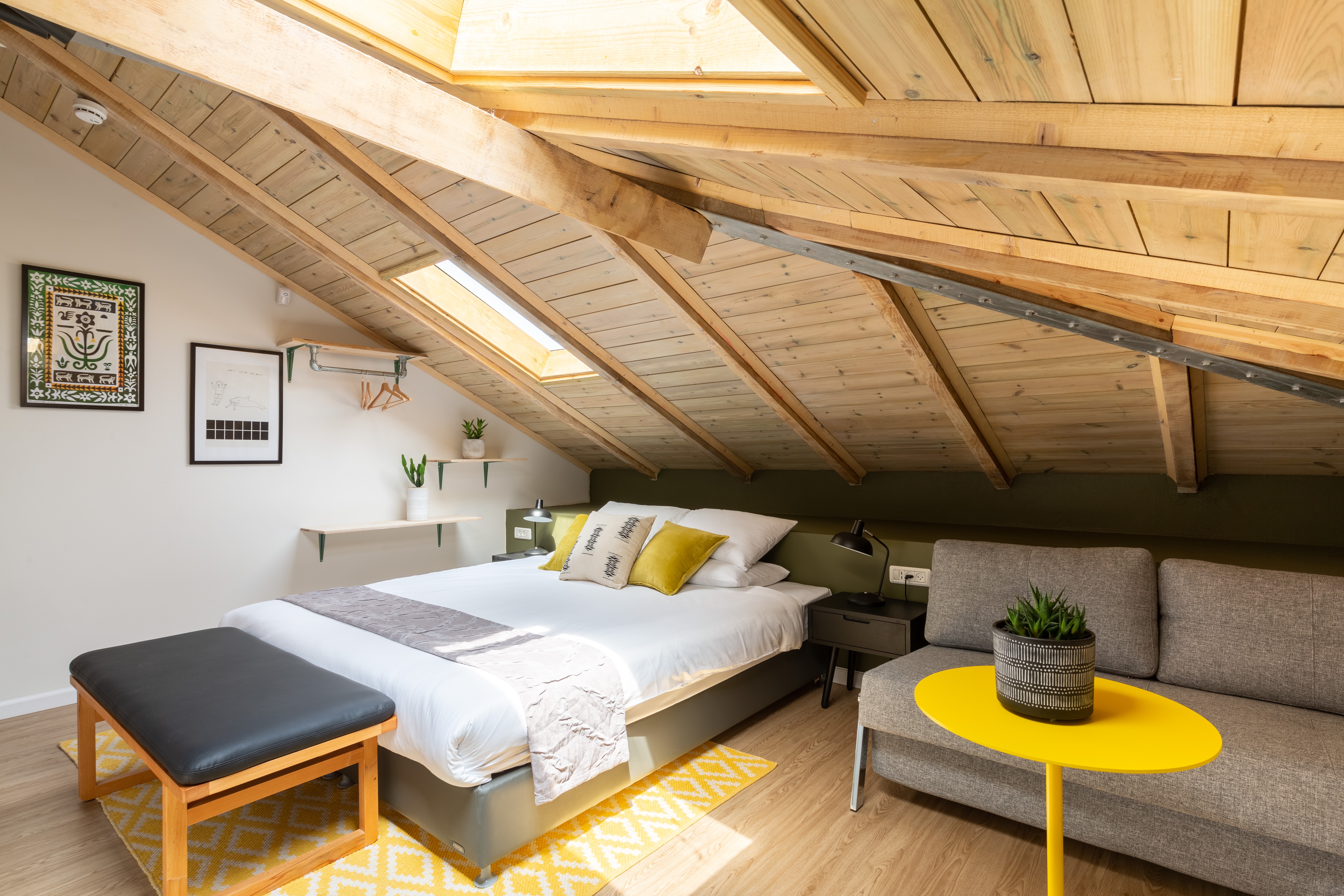 Family Room with Shared Bathroom