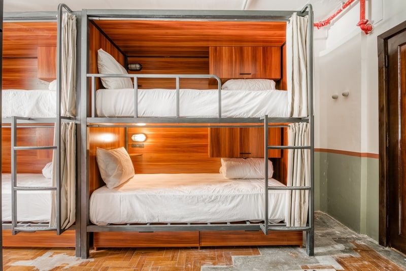 Bed in Dormitory Female Room