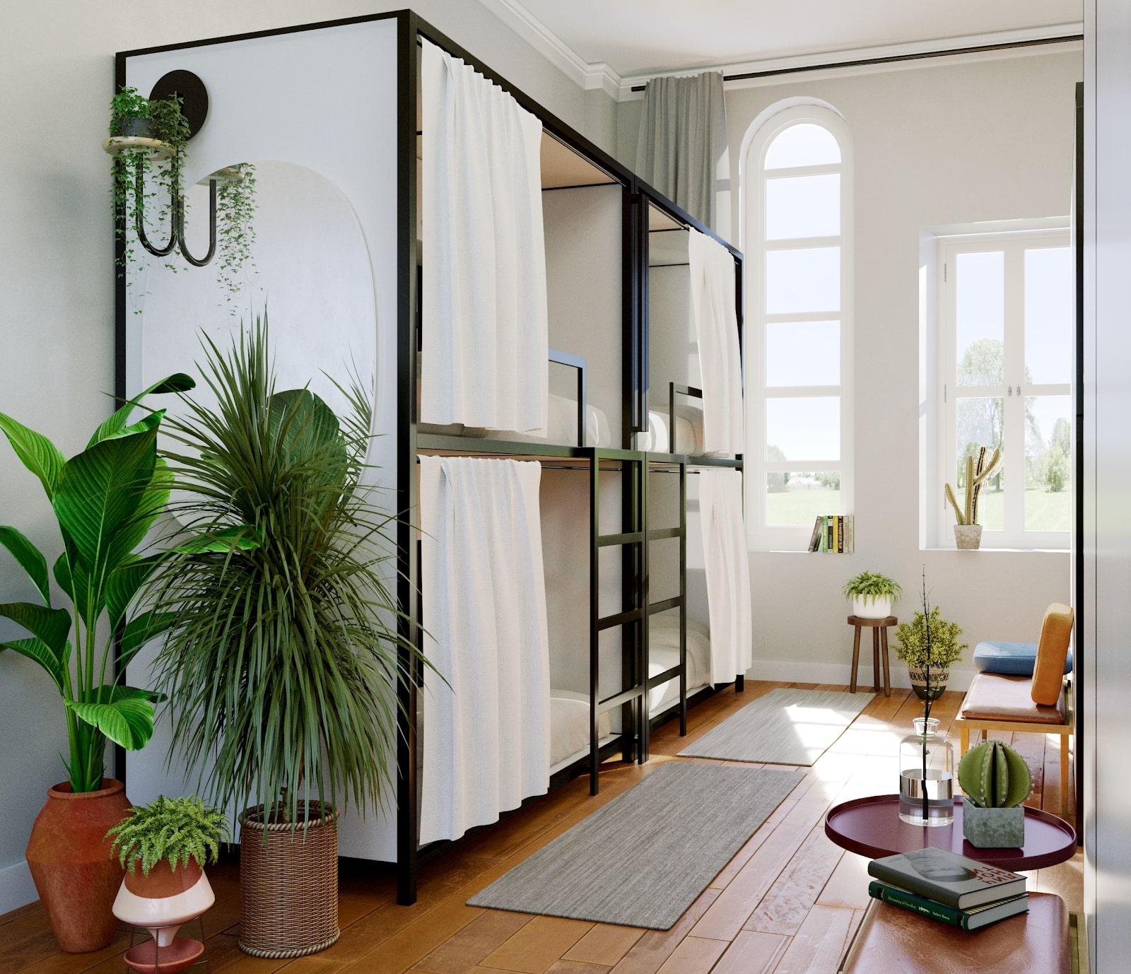 Bed in Dormitory Bunk Bed