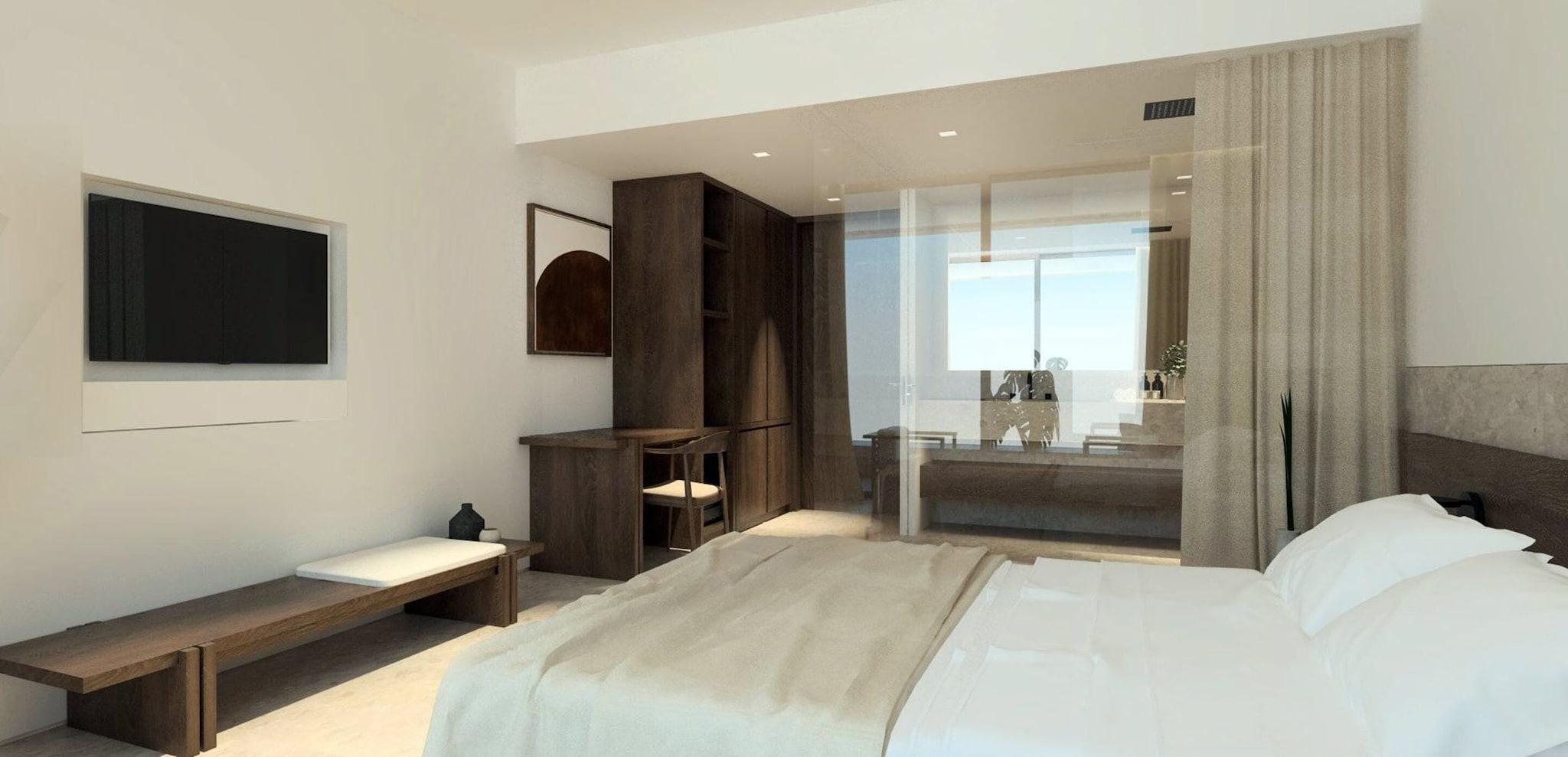 Double Deluxe Side Sea View