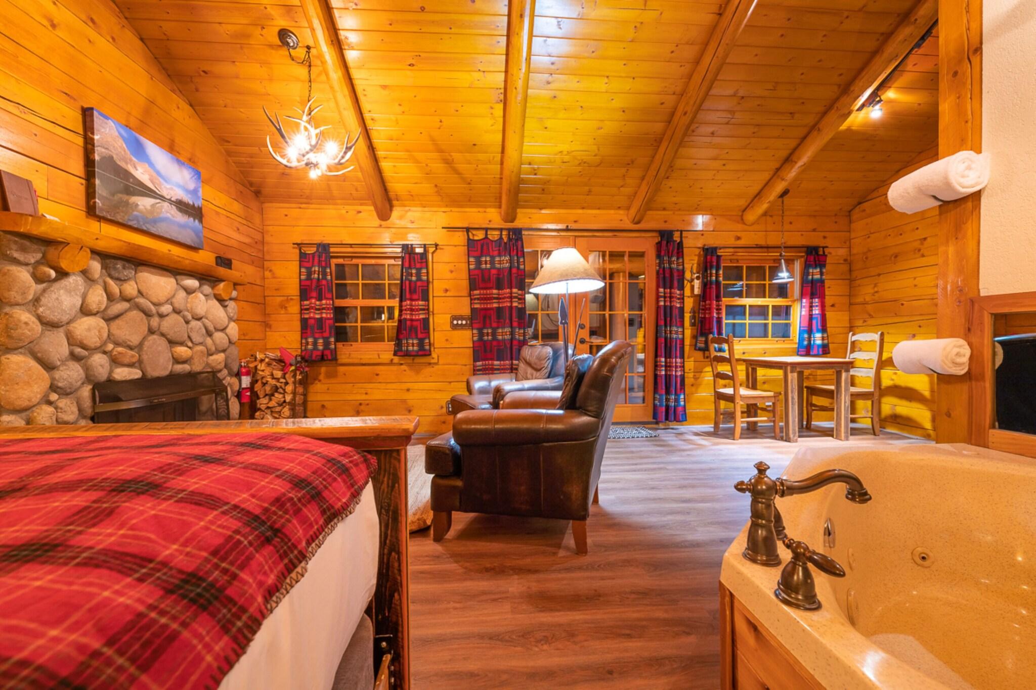 Cabin Queen Size Bed