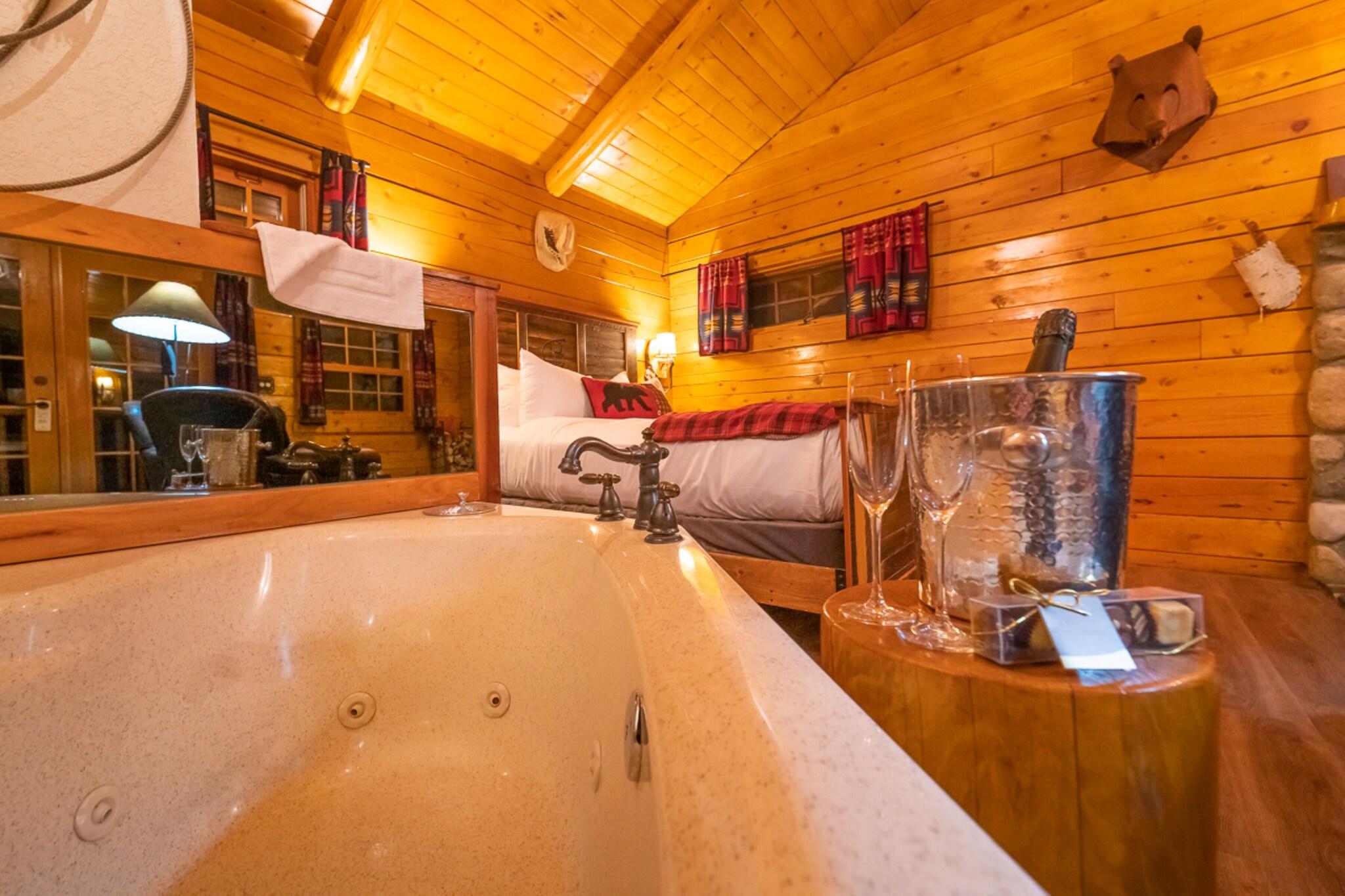 Cabin Queen Size Bed