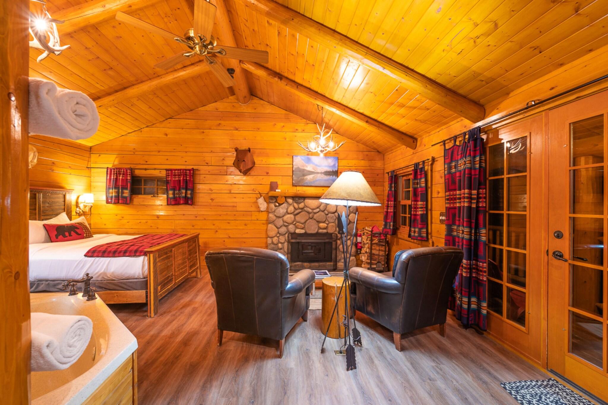 Cabin Queen Size Bed