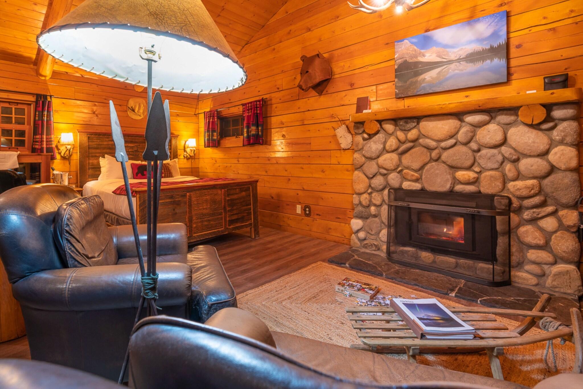 Cabin Queen Size Bed