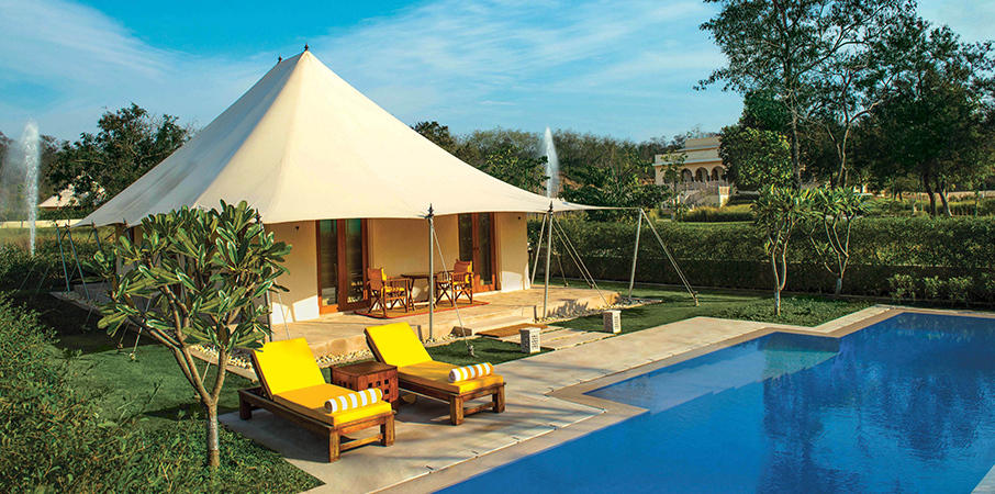 Tent with Private Pool