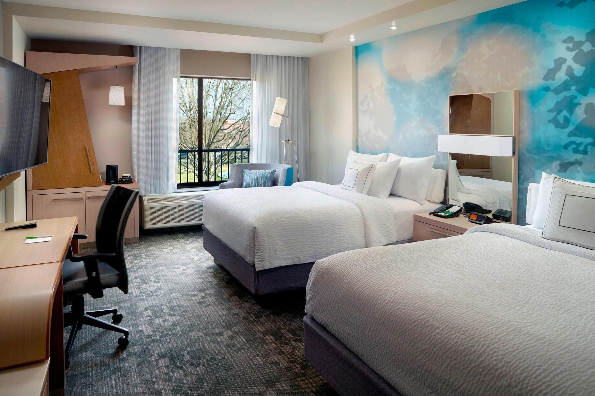 Double Two Queen Beds