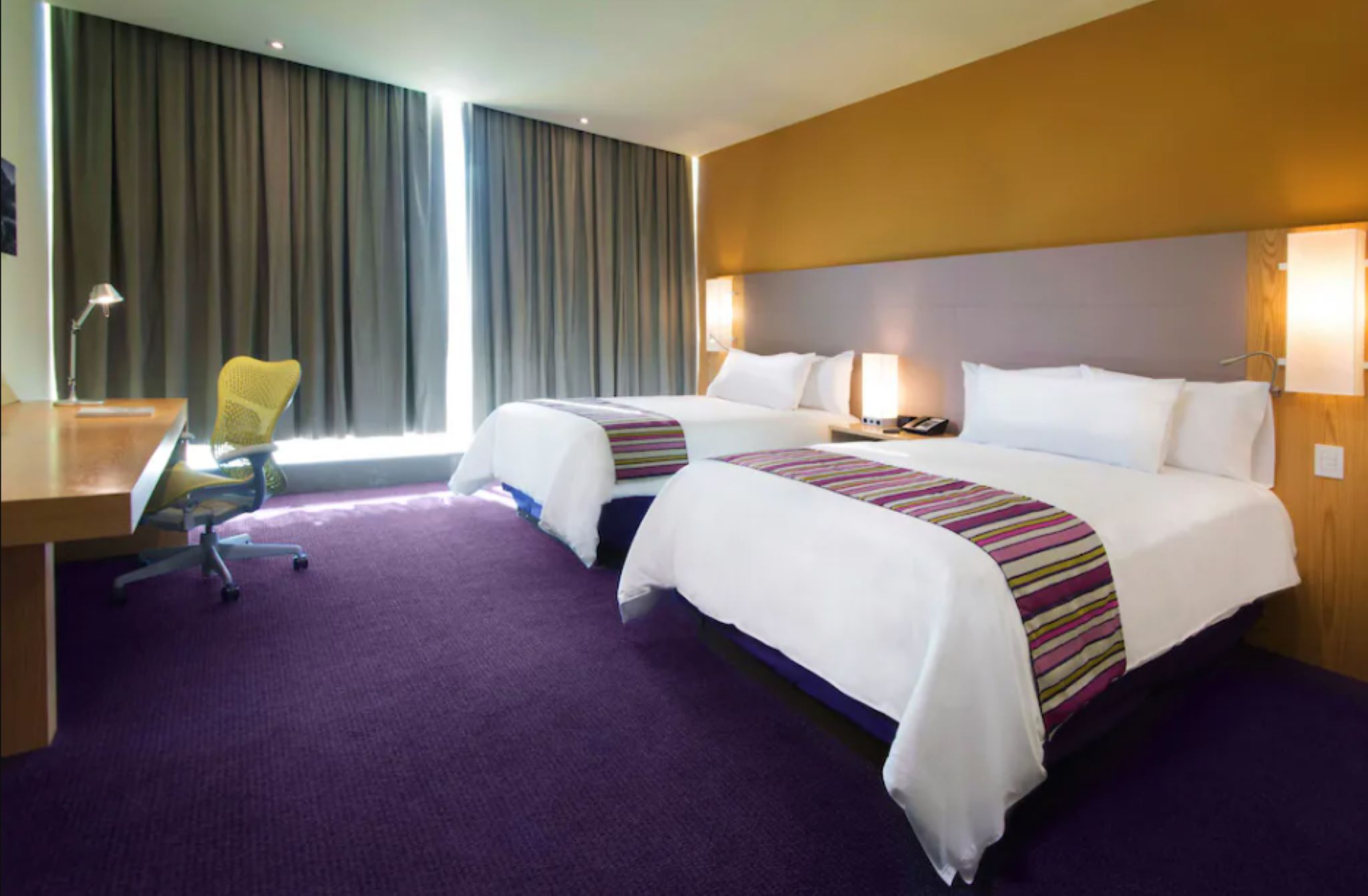 Double Two Double Beds