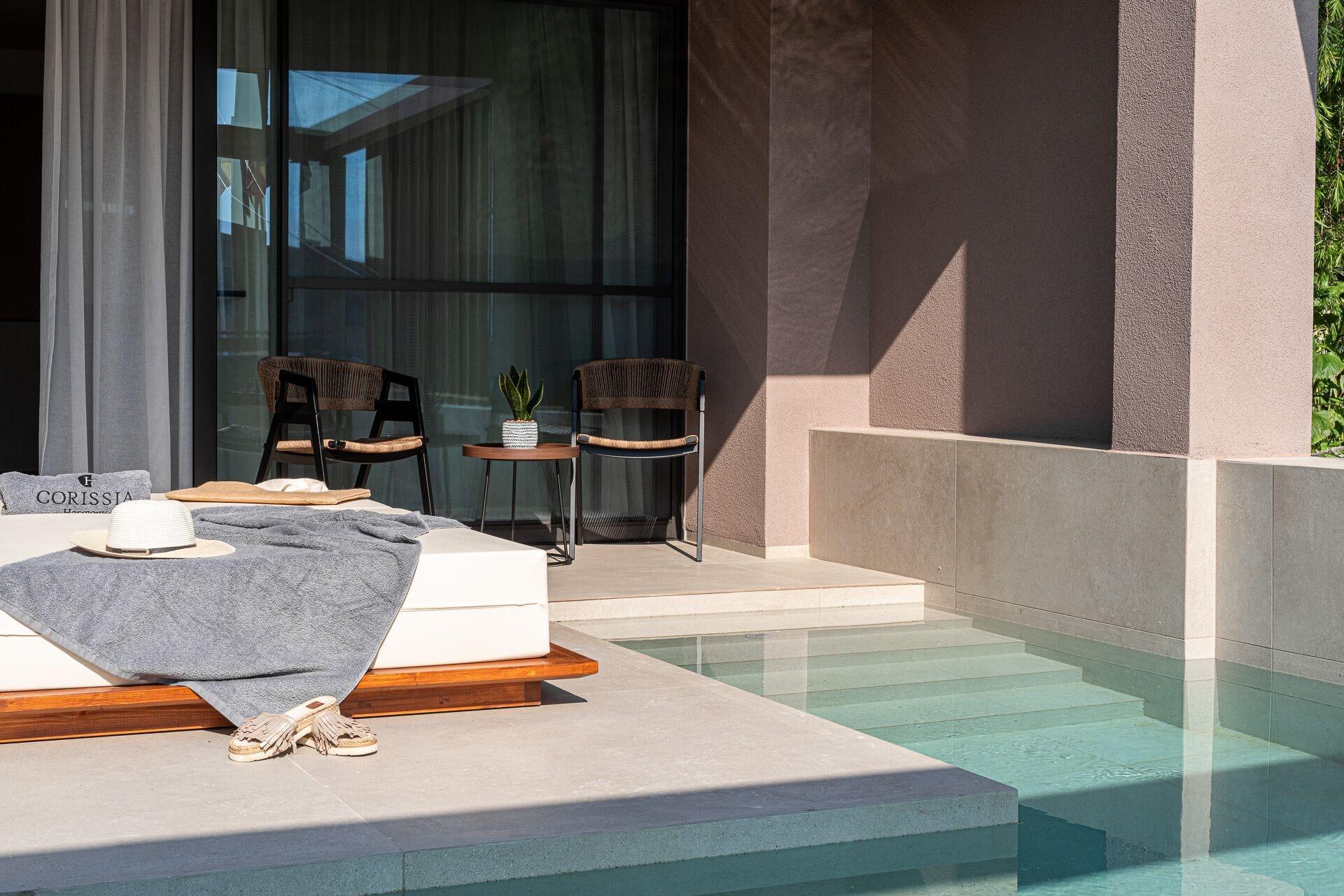 Double or Twin Superior with Private Pool