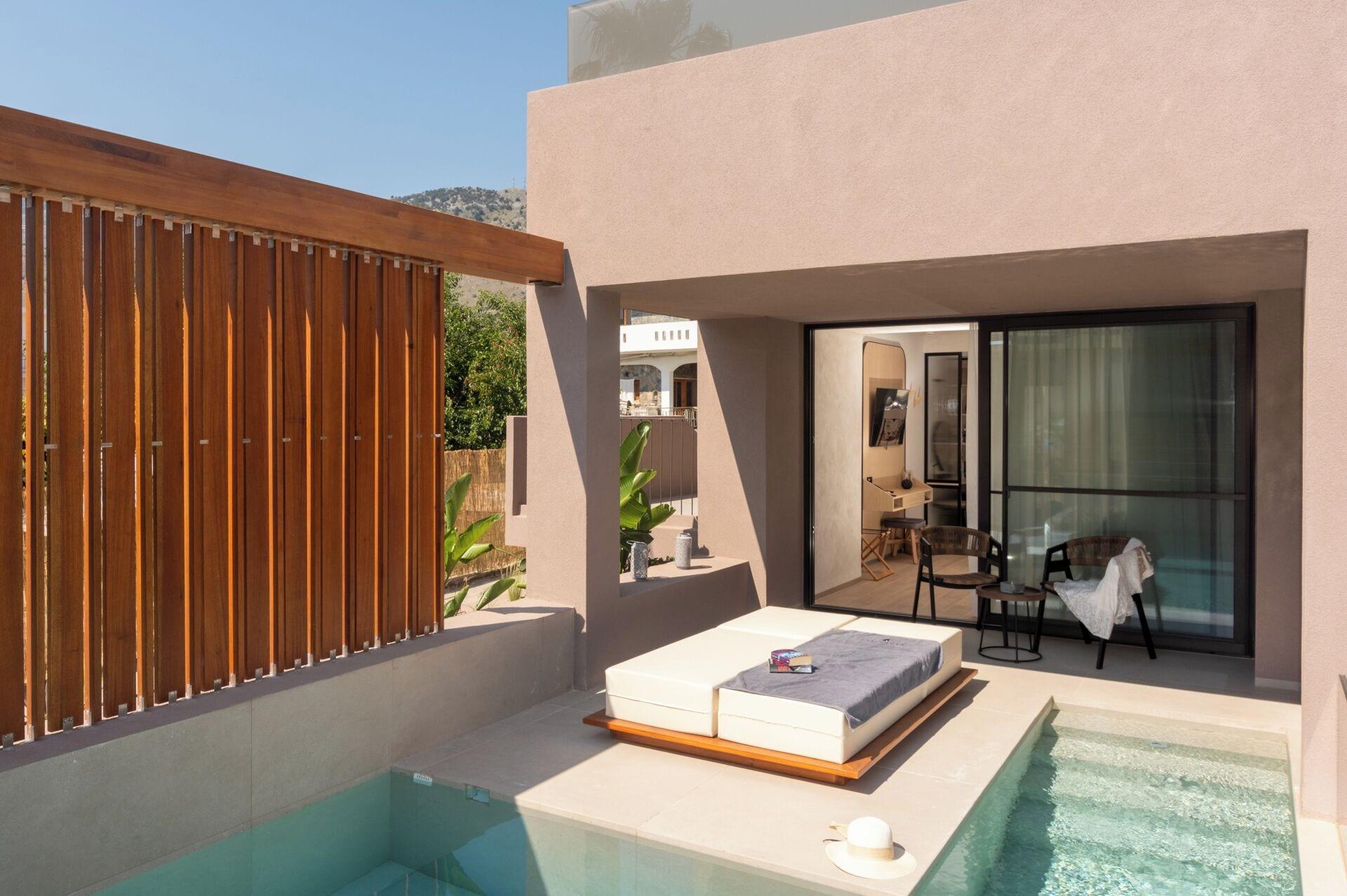 Double or Twin Superior with Private Pool