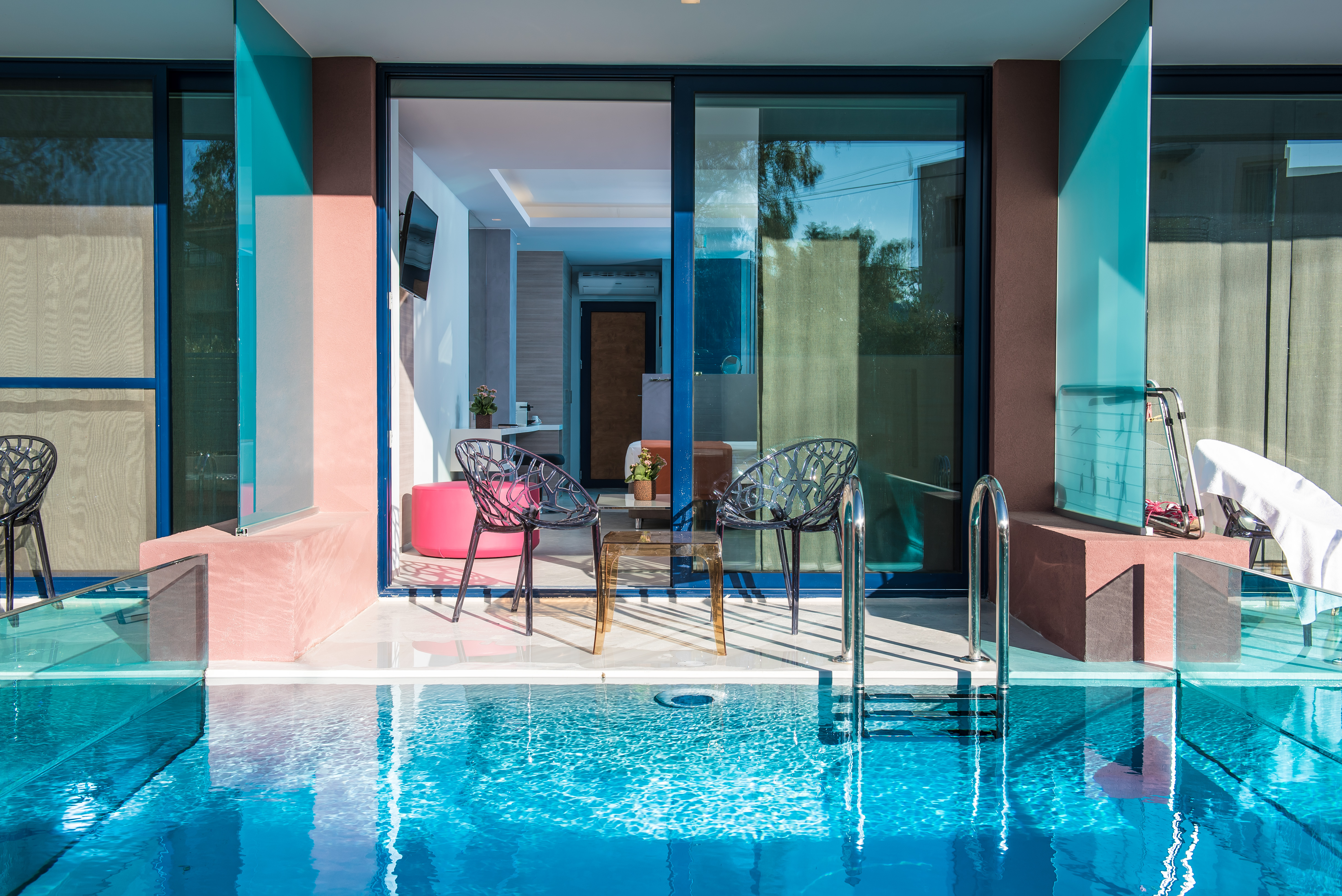 Double or Twin Superior with Private Pool