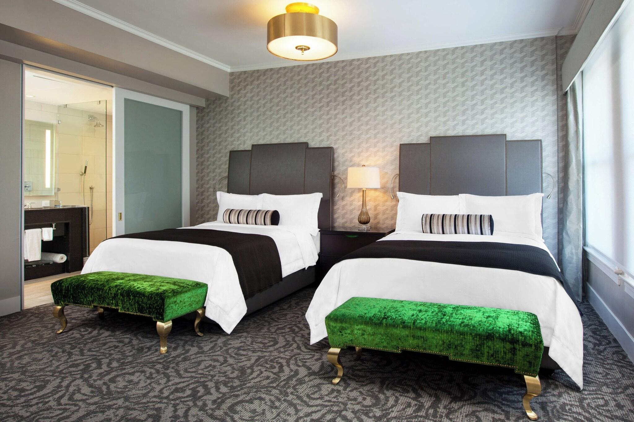 Double Garden View Two Queen Beds