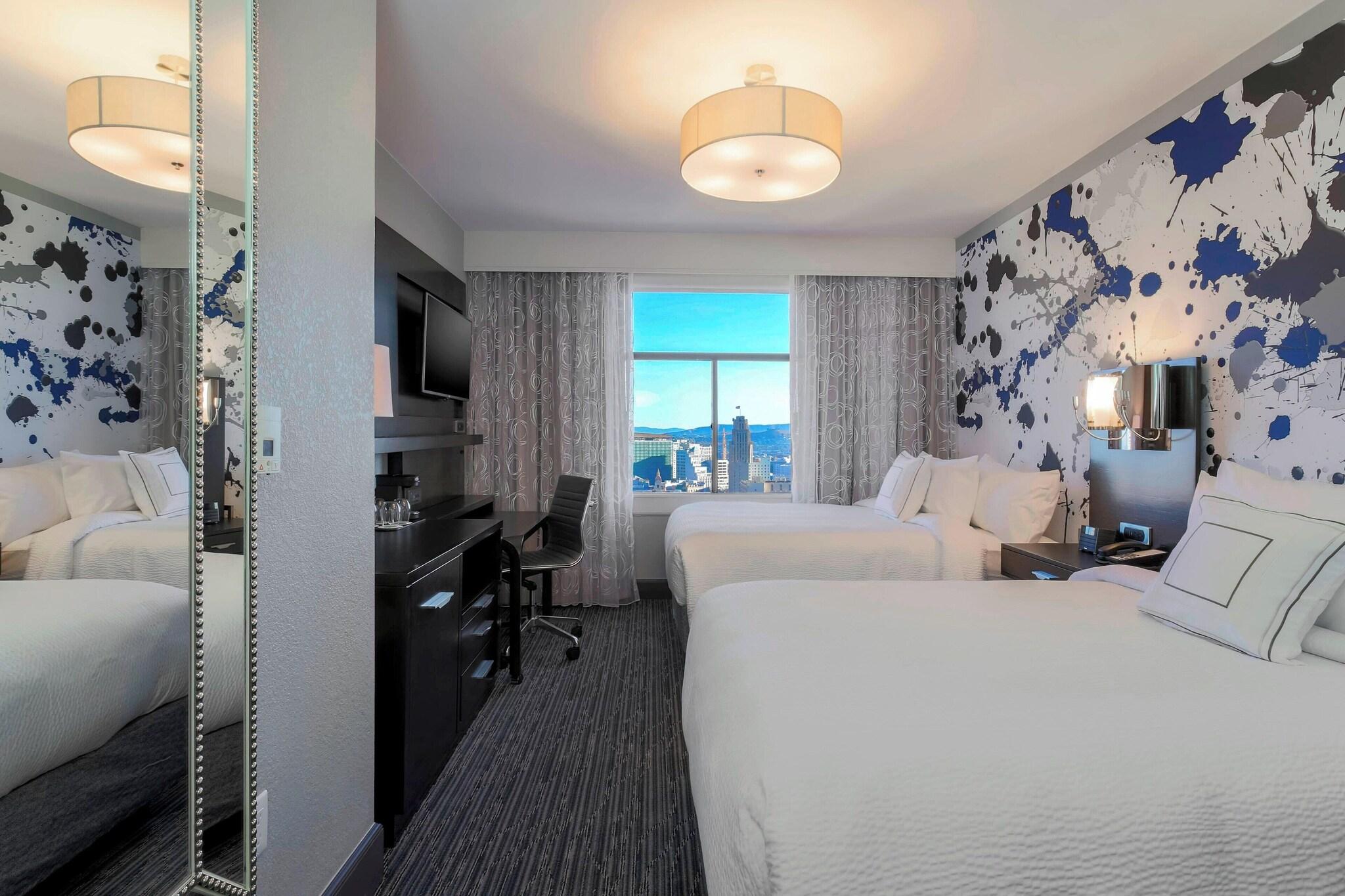 Double Two Double Beds