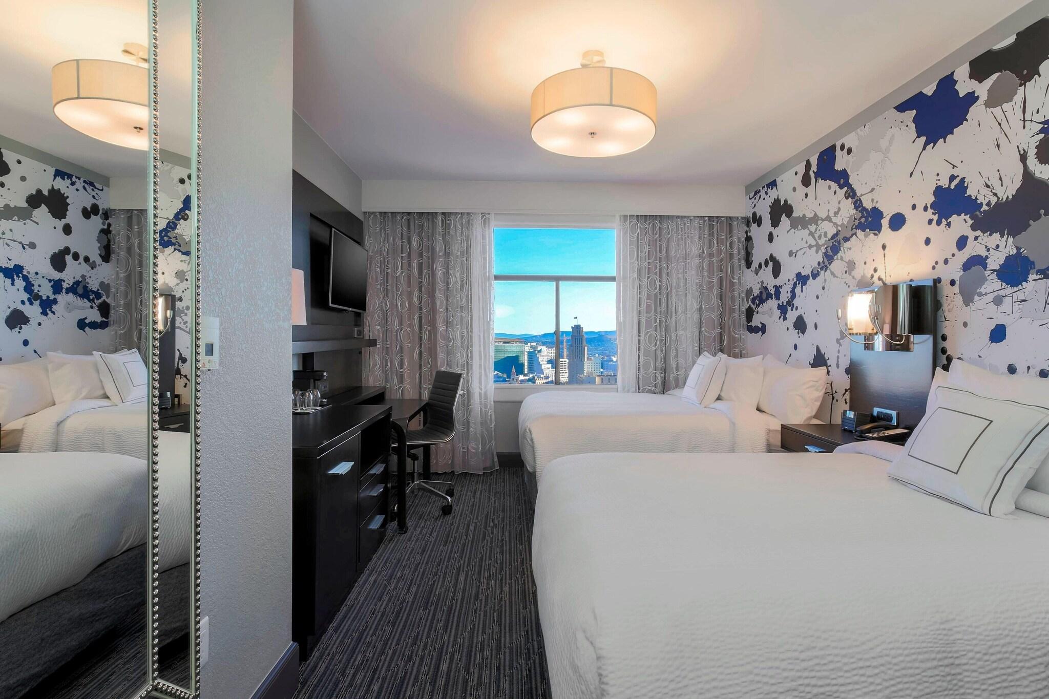 Double Two Double Beds