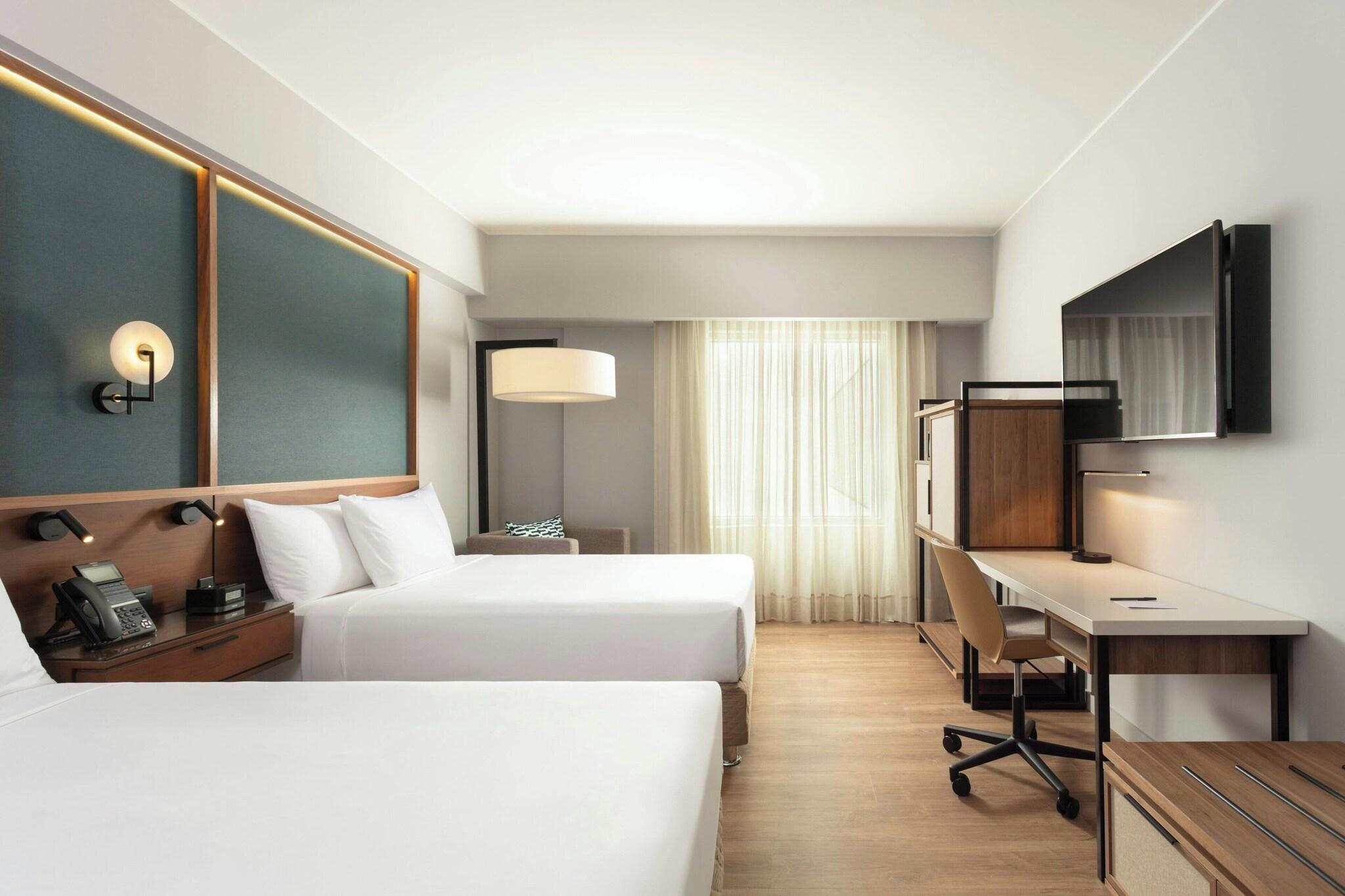 Double Two Double Beds