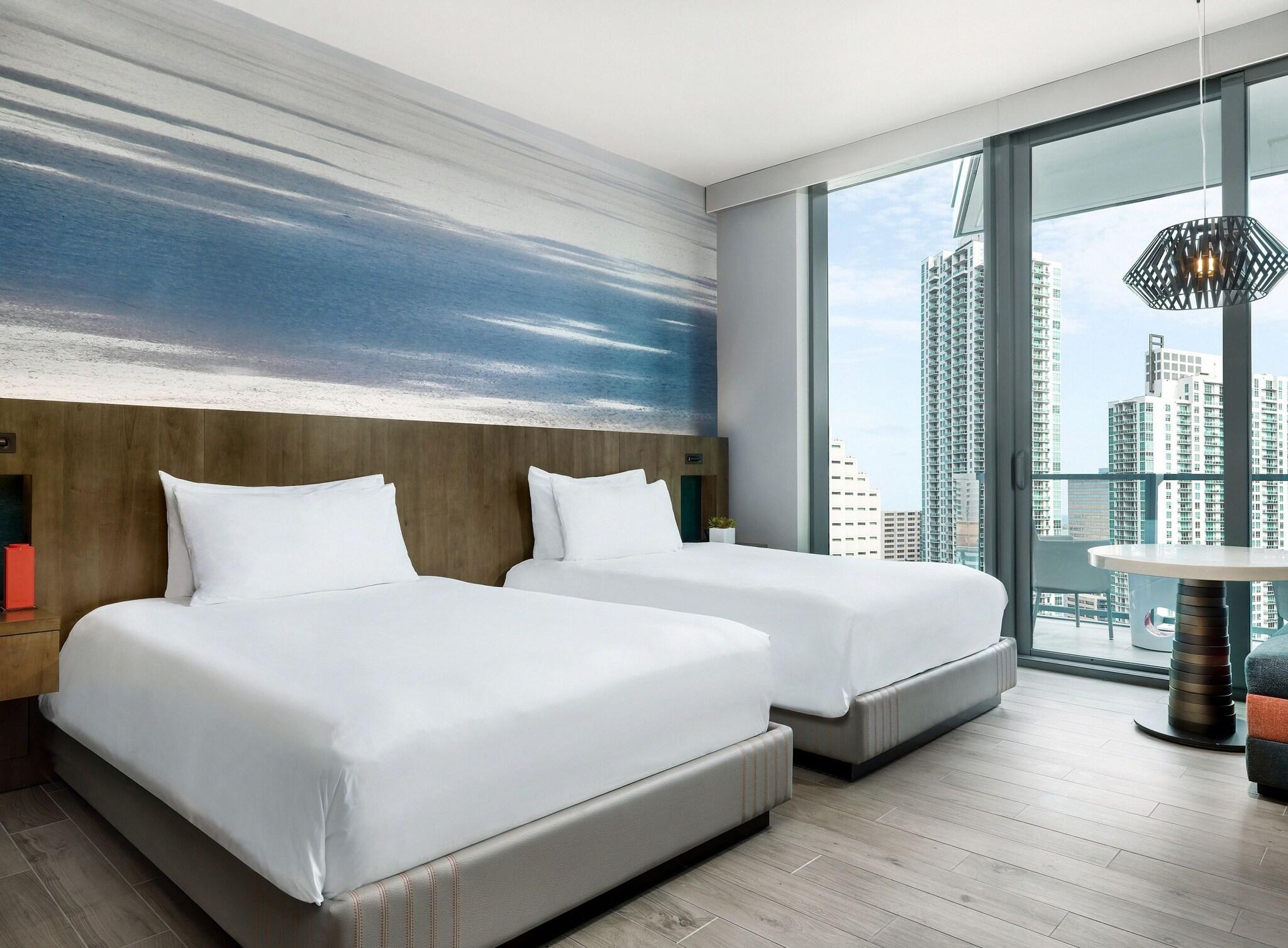 Double Two Double Beds