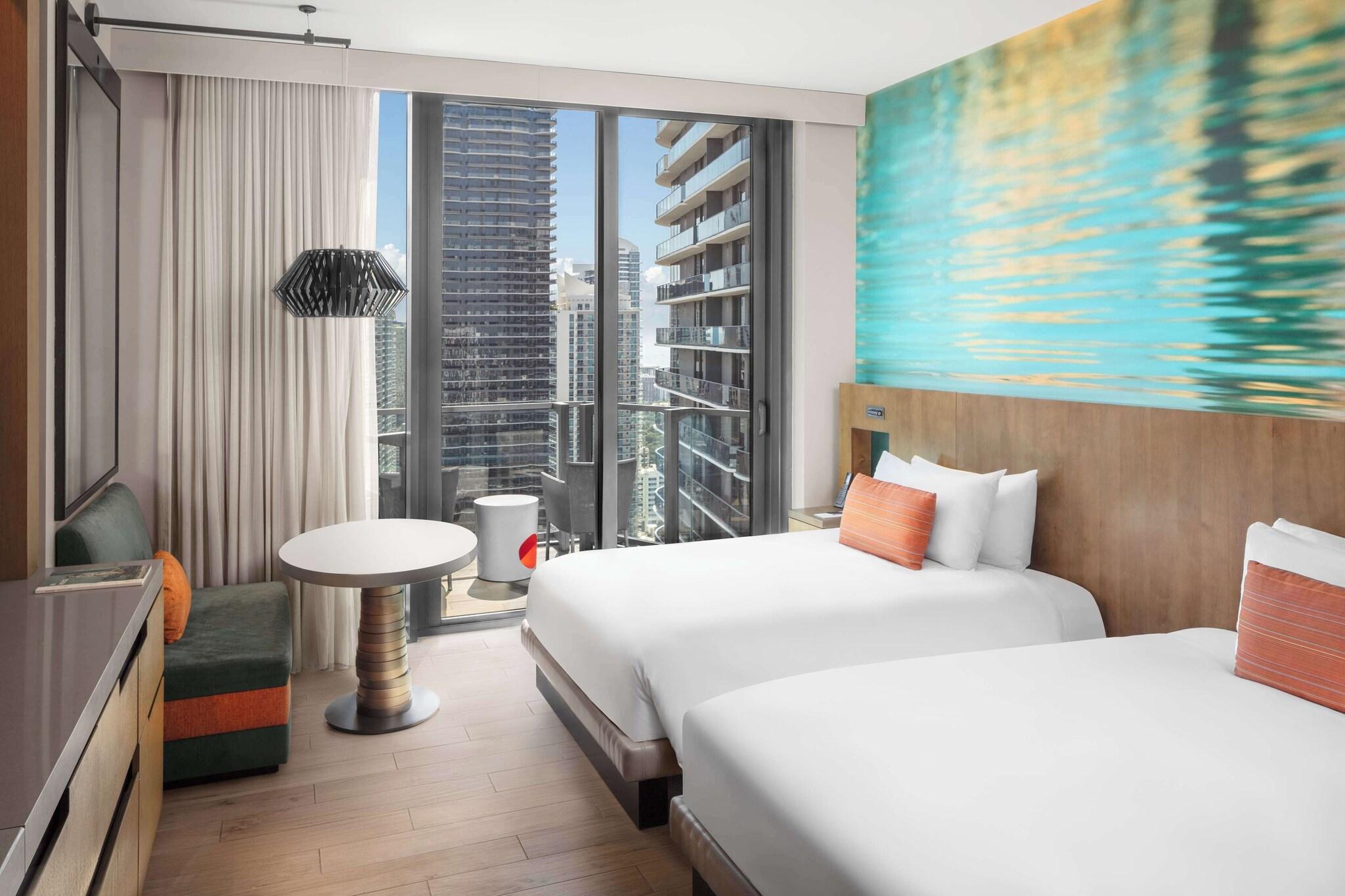 Double Two Double Beds