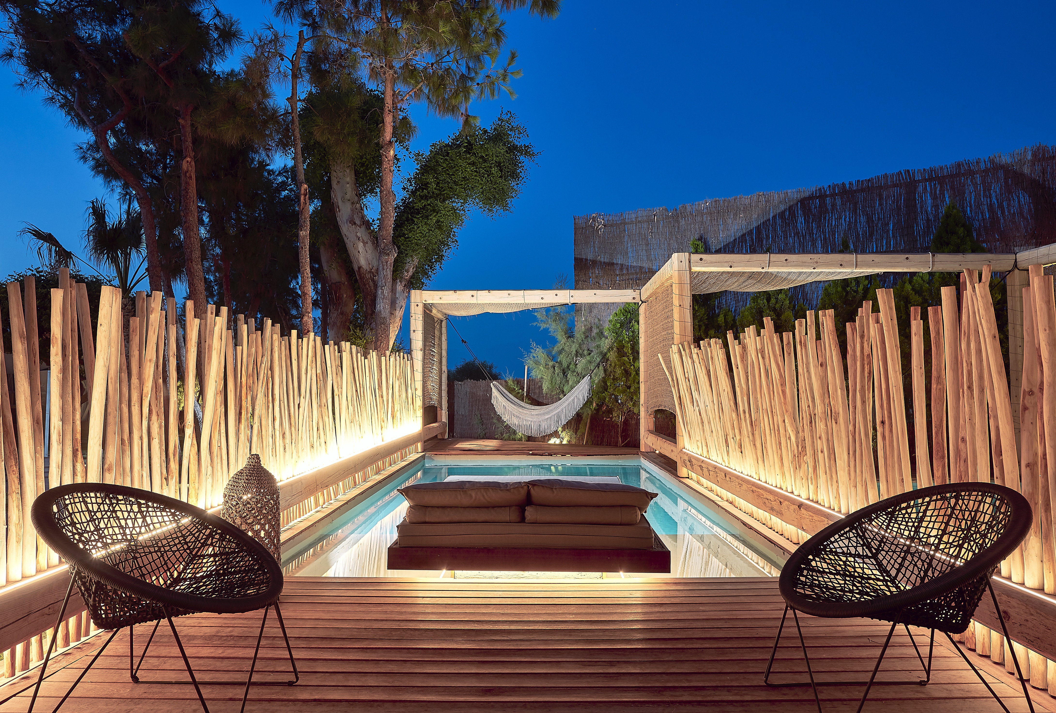 Double or Twin with Private Pool