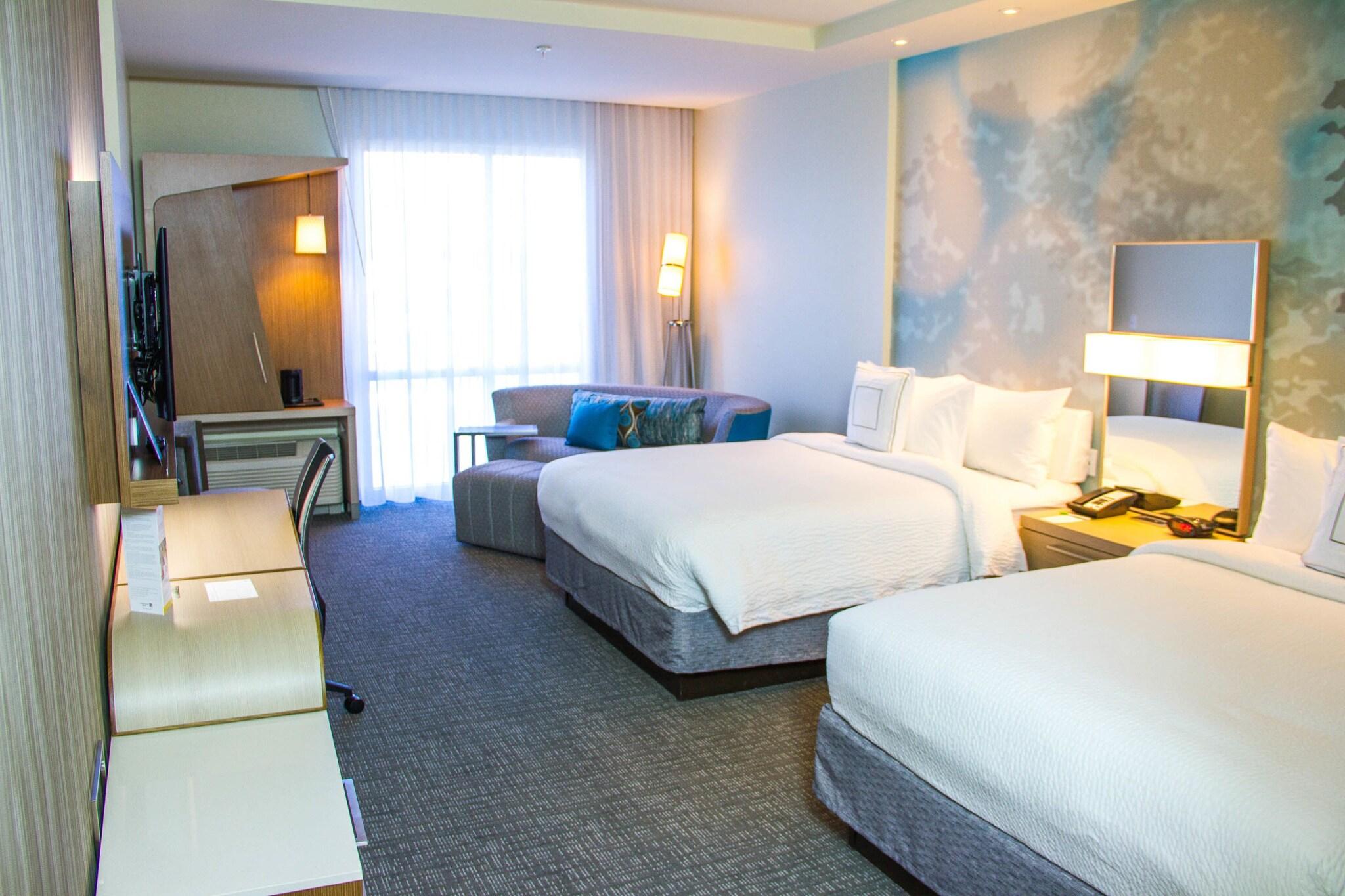 Double Two Queen Beds