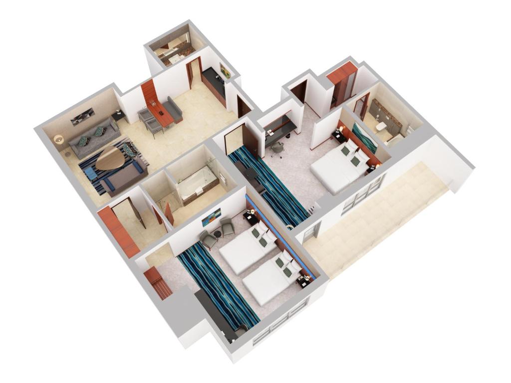 Suite Deluxe Two Bedroom