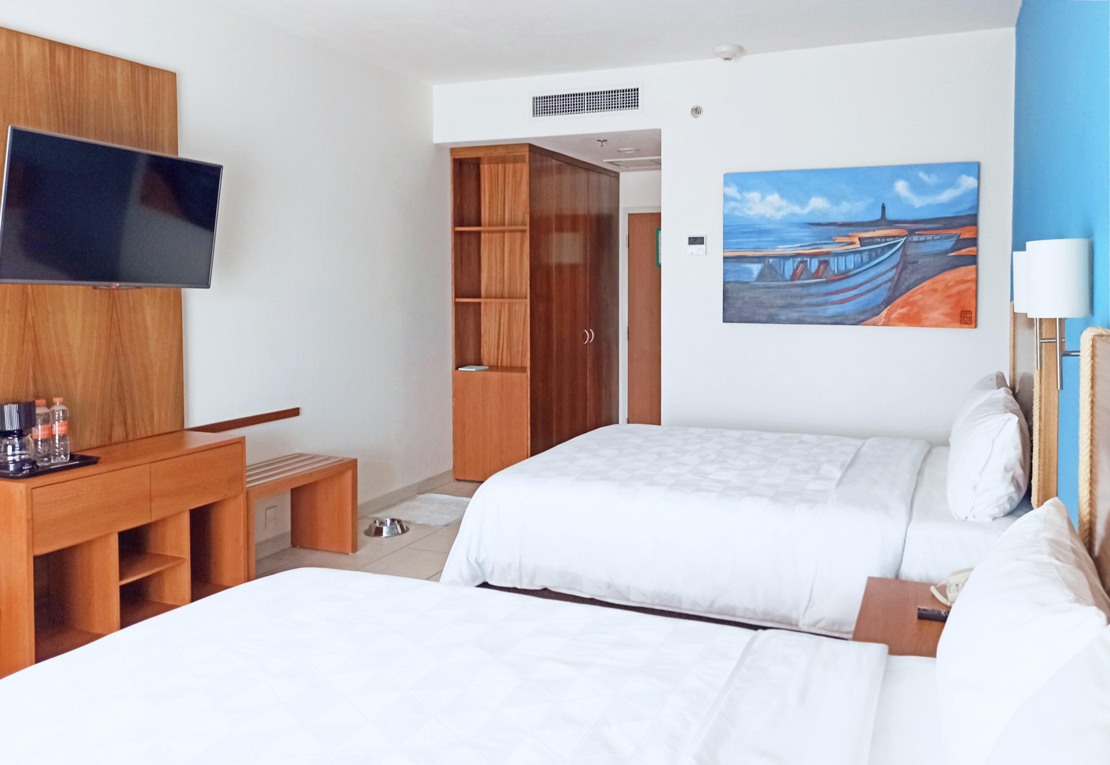 Double Two Queen Beds