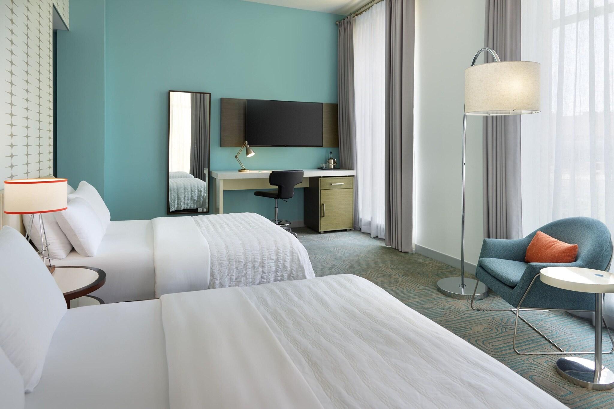 Double Two Queen Beds