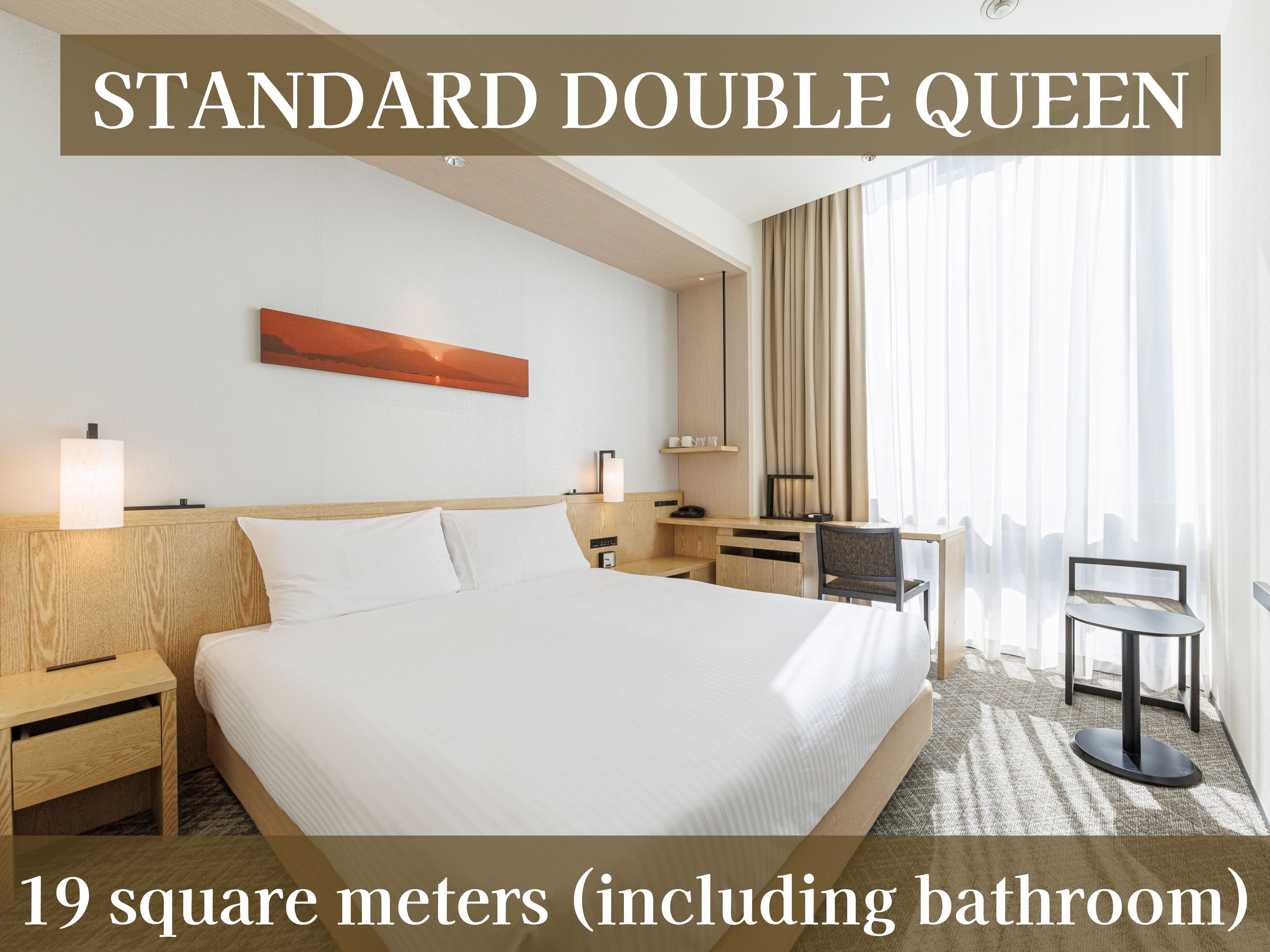 Double Queen Size Bed