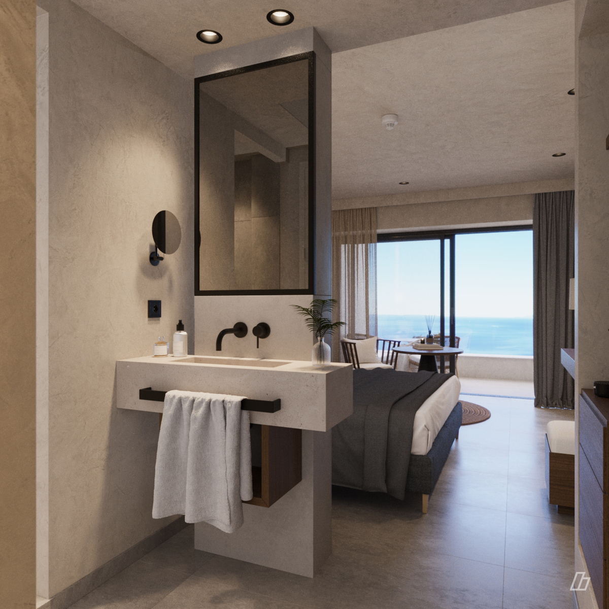 Double or Twin Deluxe Sea View