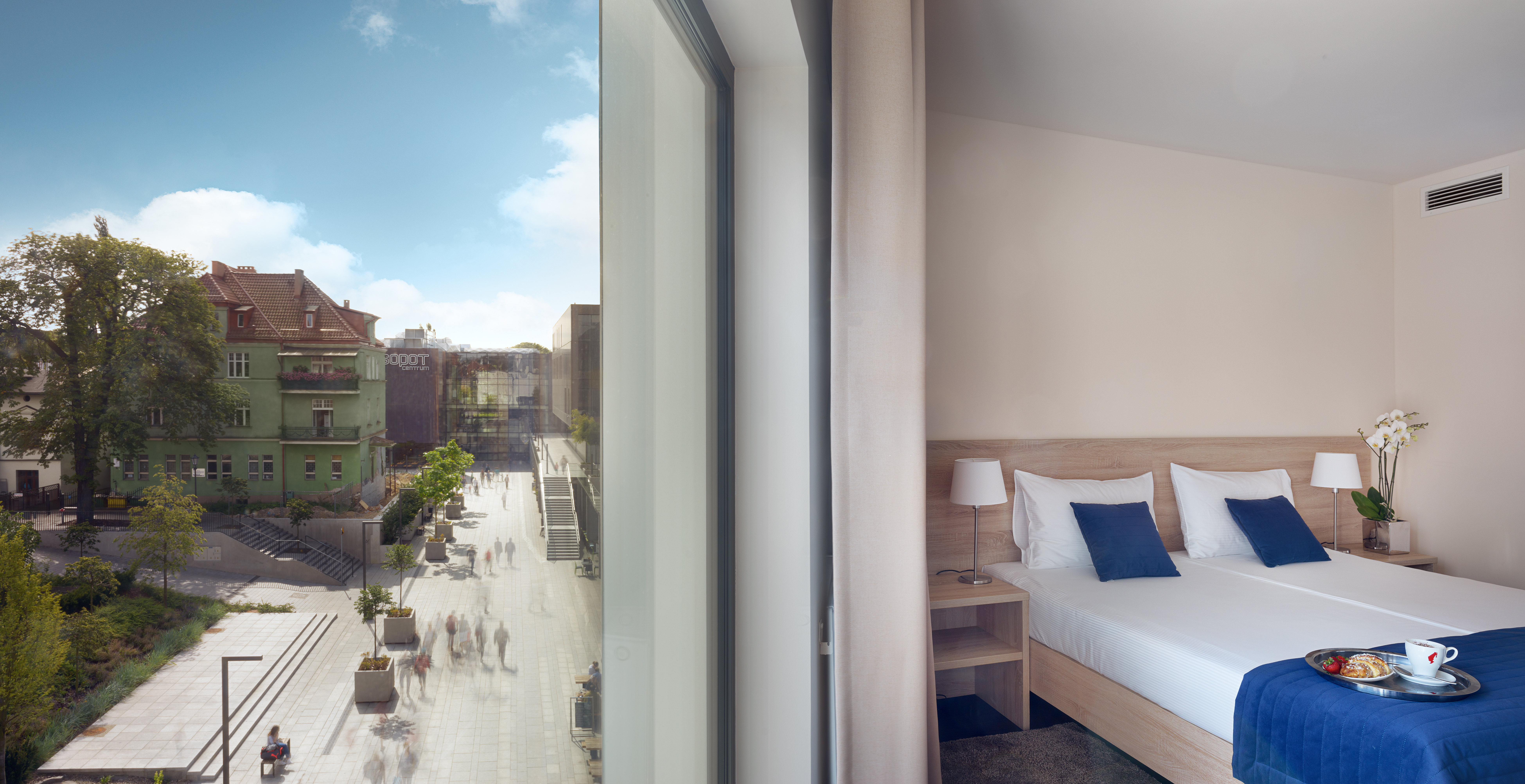 Double or Twin City View