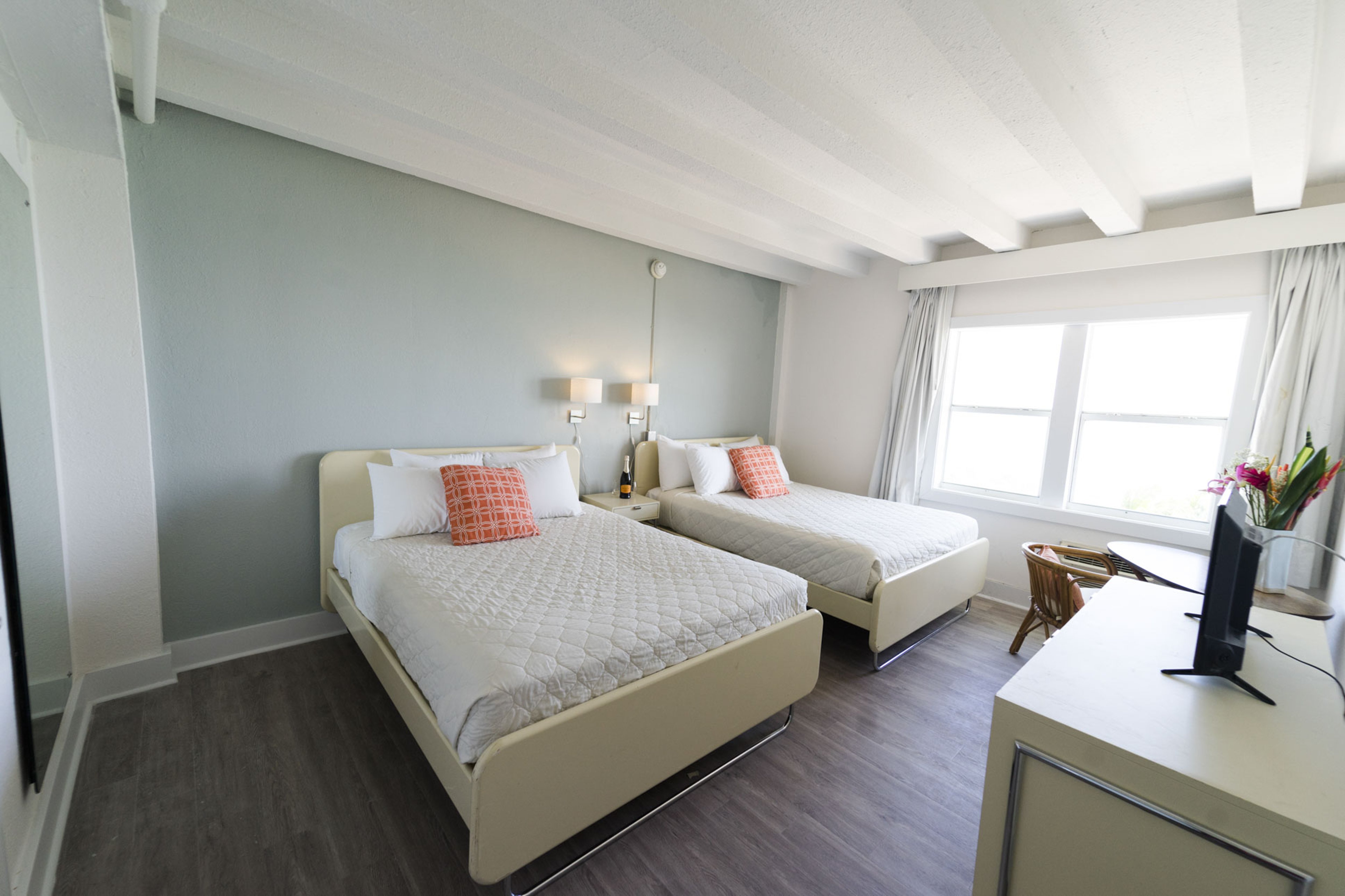 Double Two Double Beds