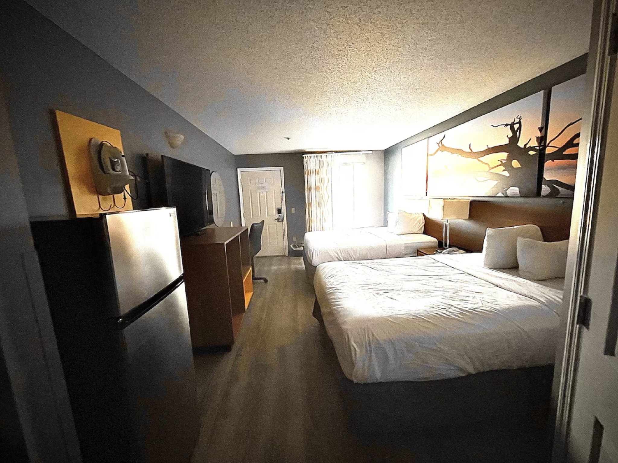 Double Two Double Beds