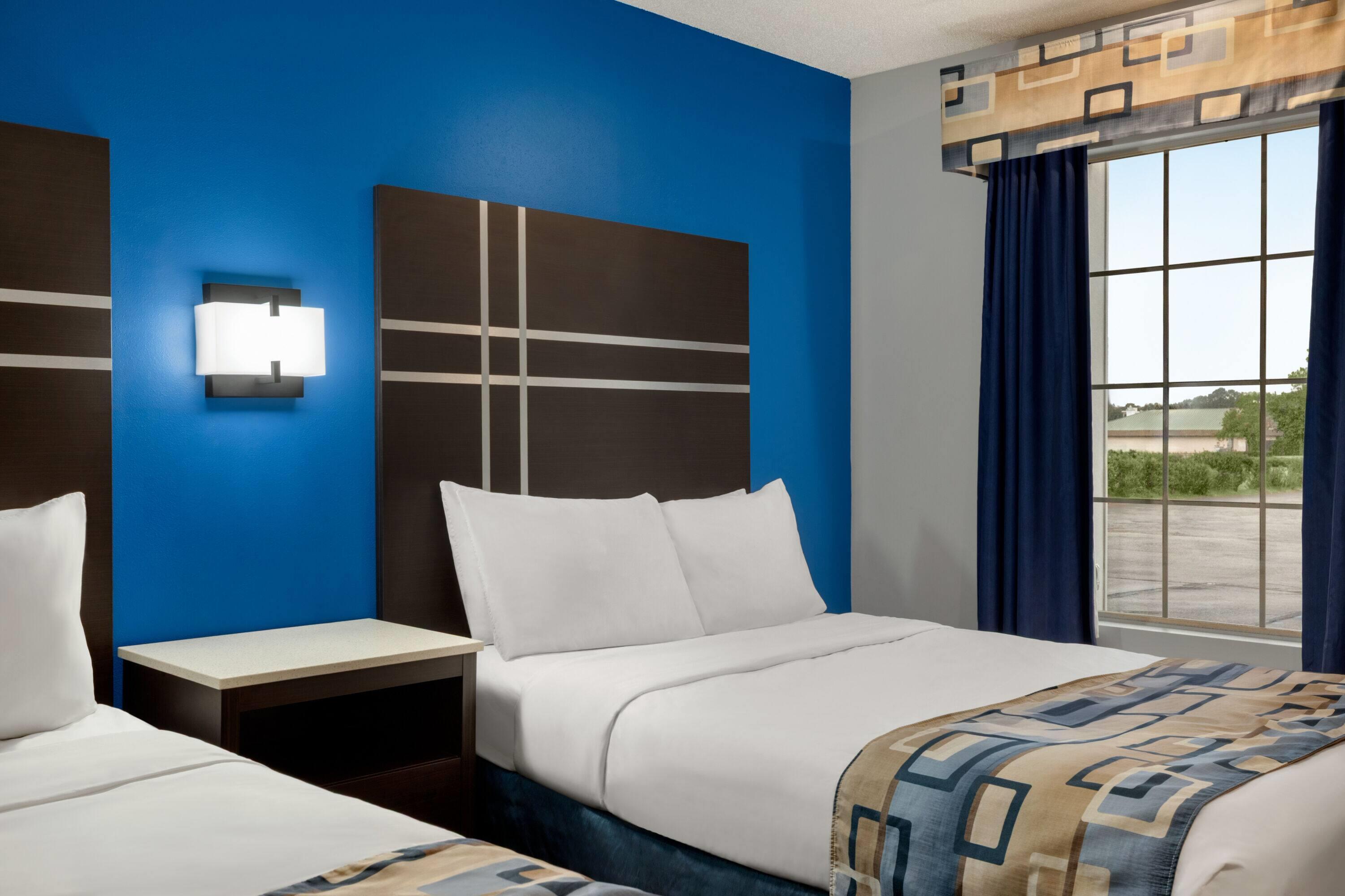 Room Two Double Beds Non Smoking