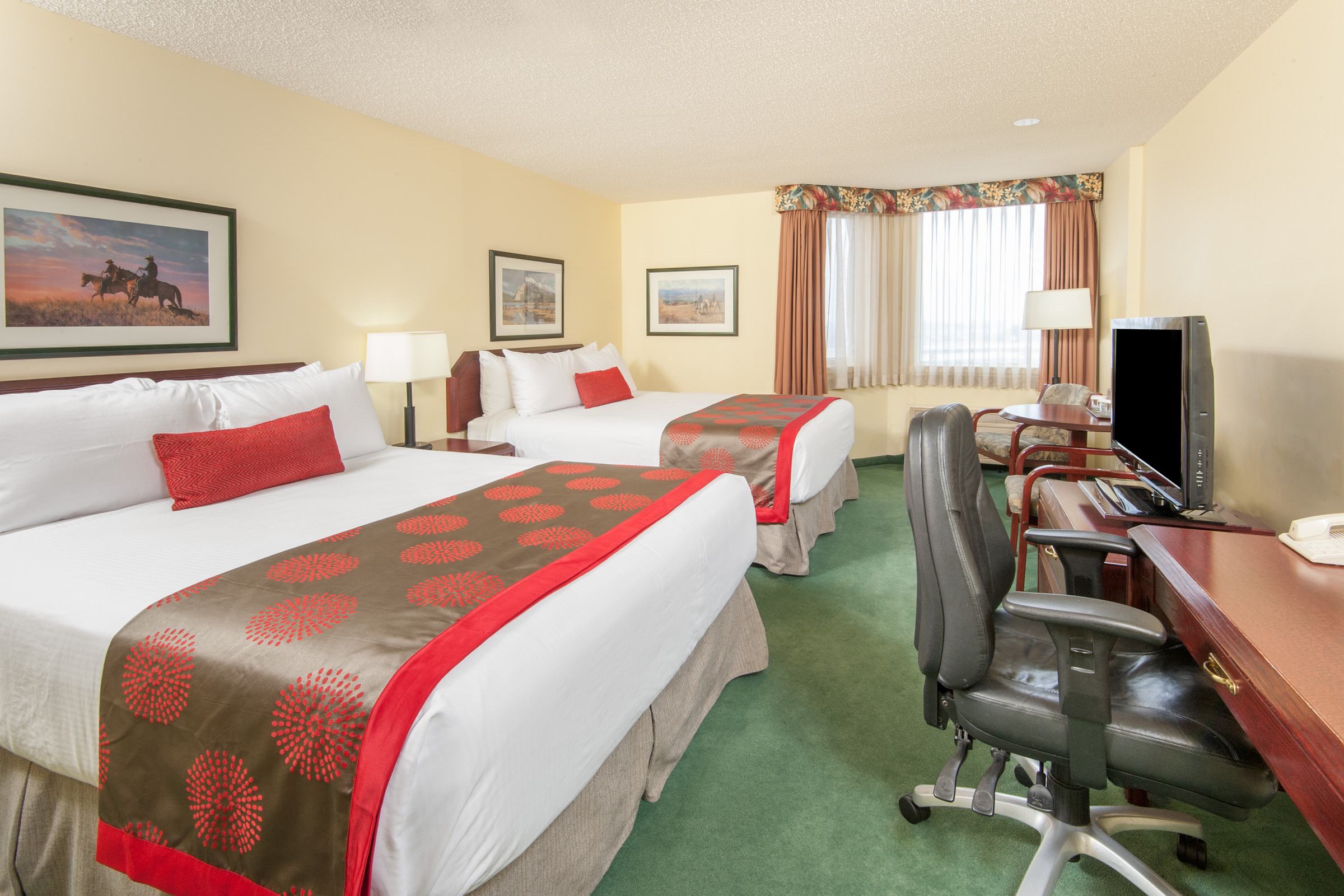 Double Two Queen Beds