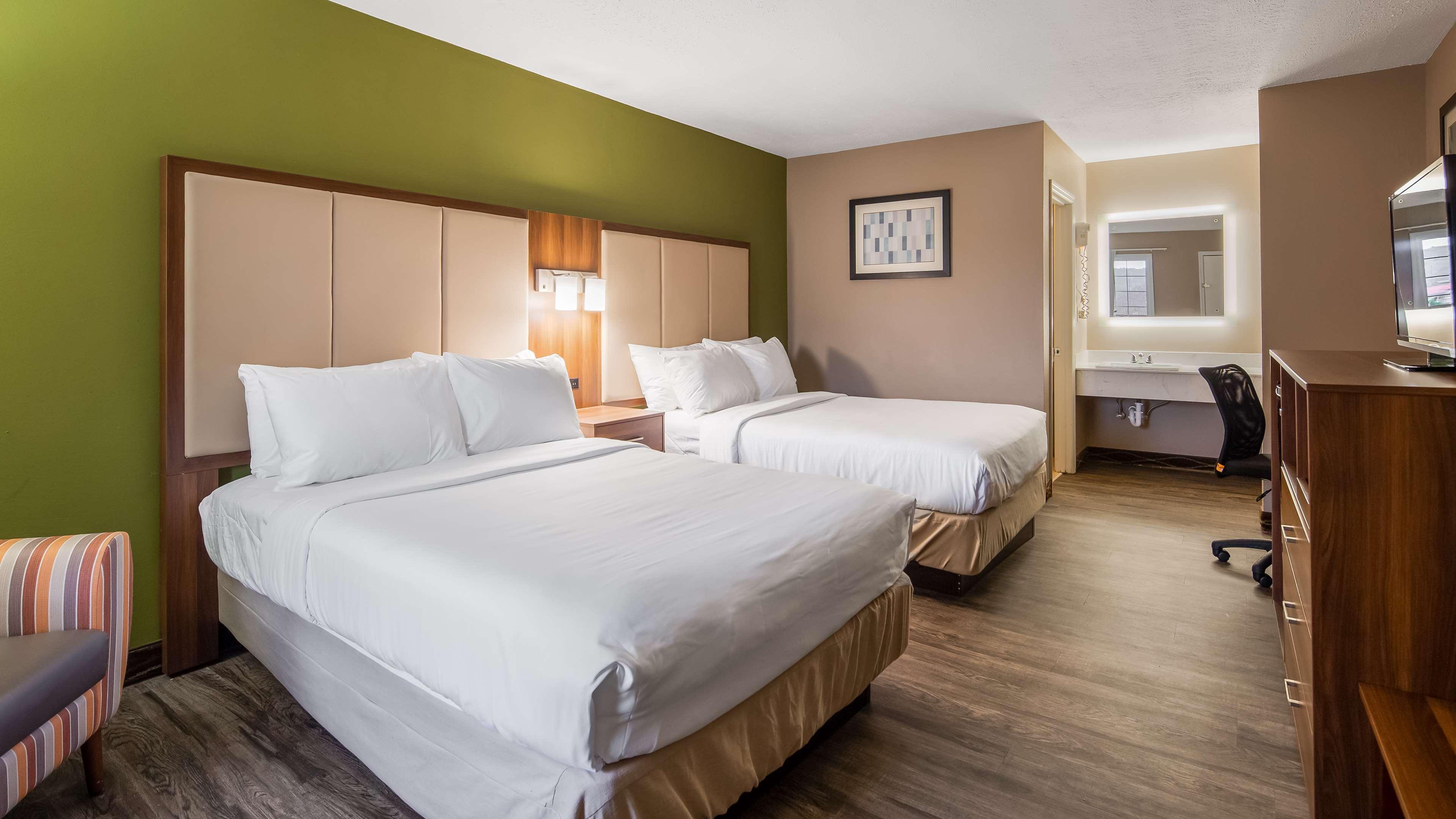 Room Two Double Beds Non Smoking