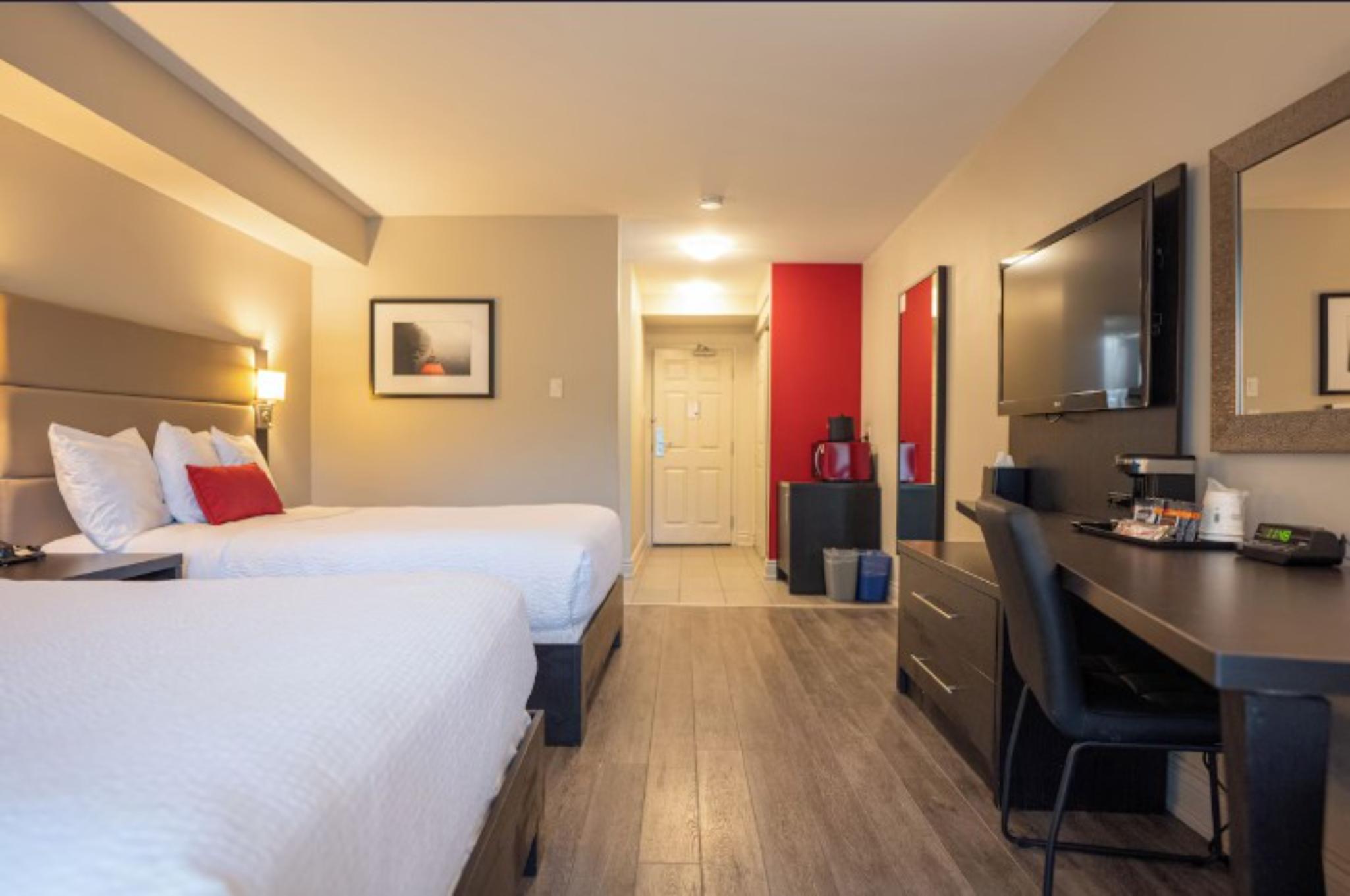 Quadruple Two Double Beds