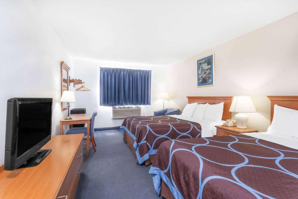 Double Two Double Beds