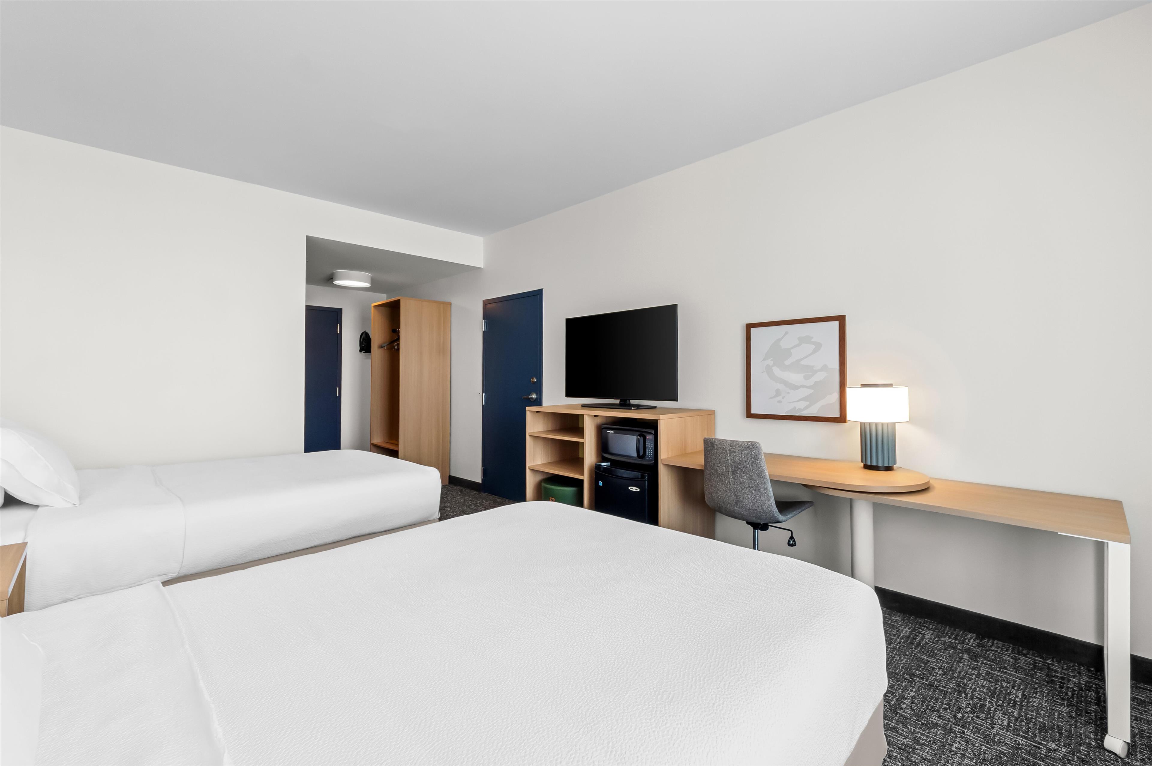 Double Two Queen Beds